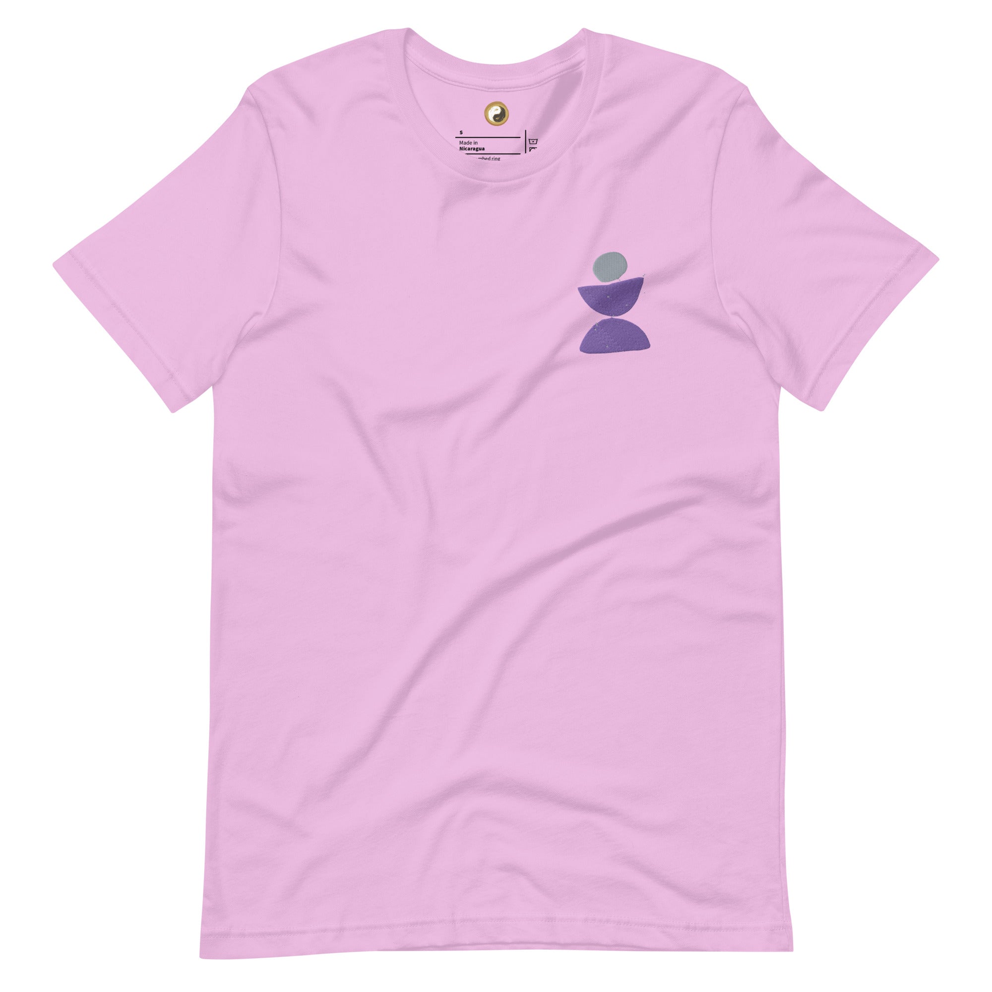 Premium Unisex Yoga T-Shirt - Soft Breathable Pink Tee for Men & Women | Perfect for Yoga, Gym, and Casual Wear