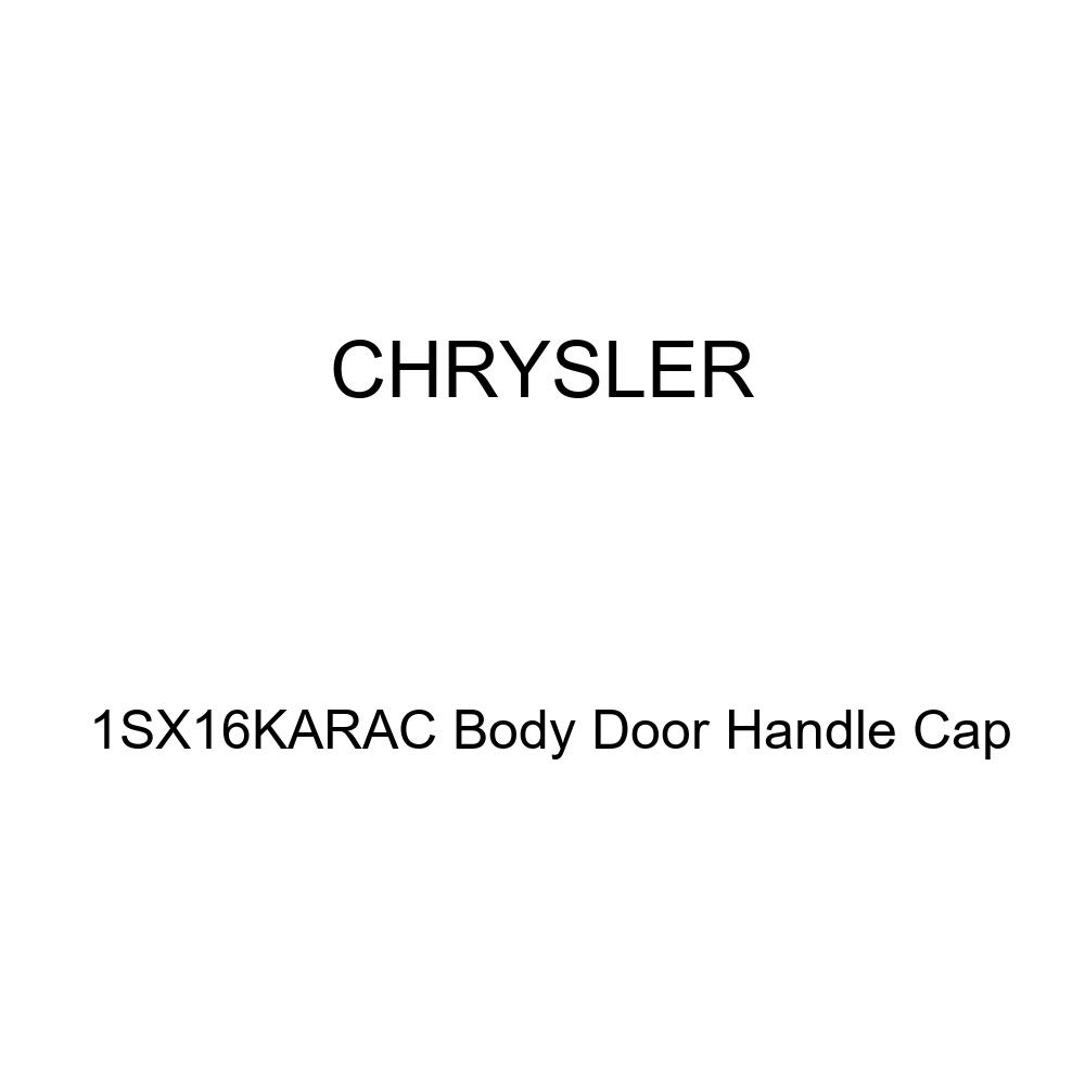 Genuine Chrysler 1SX16KARAC Body Door Handle Cap Replacement - OEM Quality Exterior Car Accessories for Jeep, Dodge, Ram - Perfect for Repair & Customization