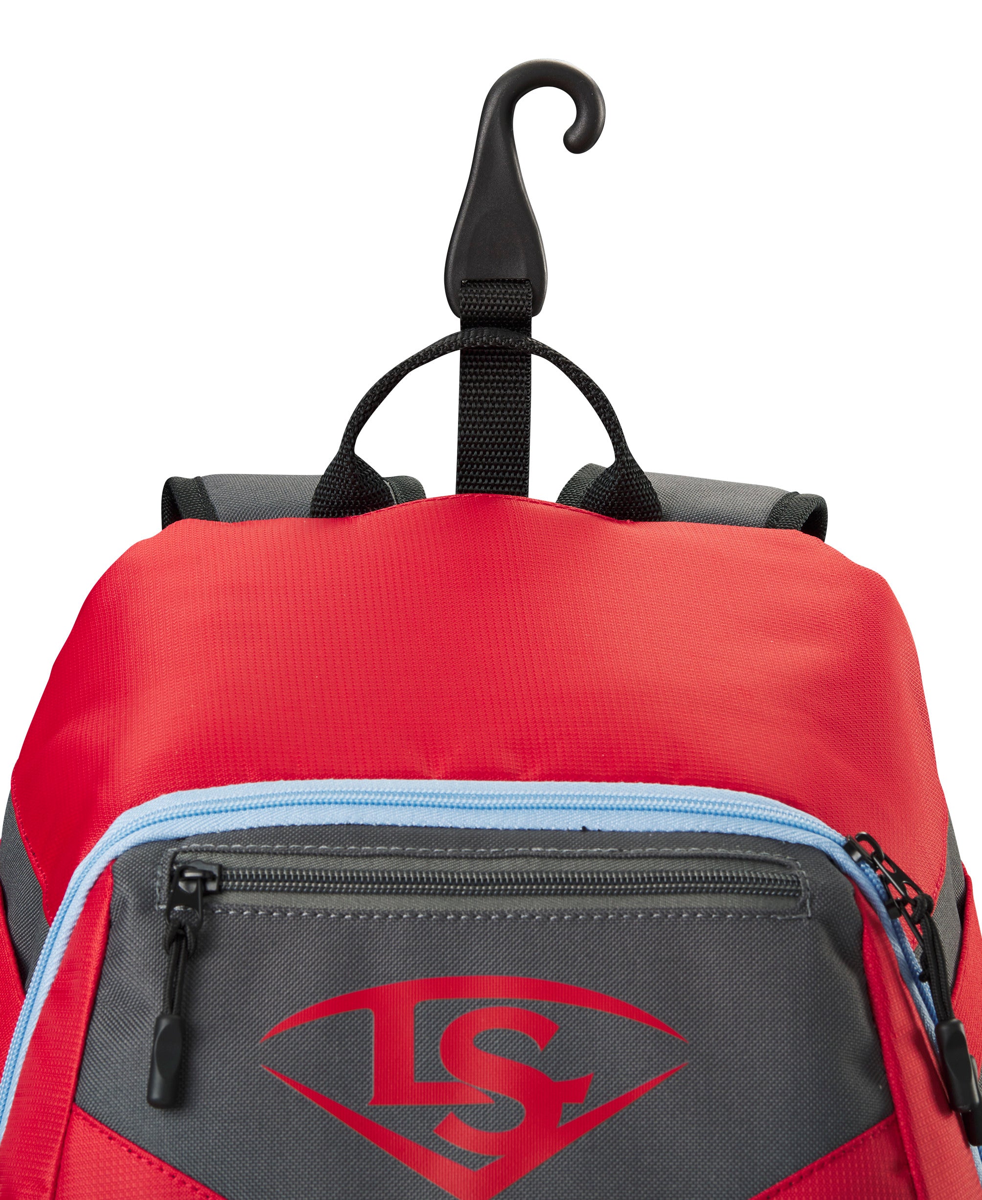 Louisville Slugger Genuine V2 Youth Baseball Backpack - Lightweight Durable Stick Pack for Kids & Teens - Perfect for School, Sports Practice & Travel