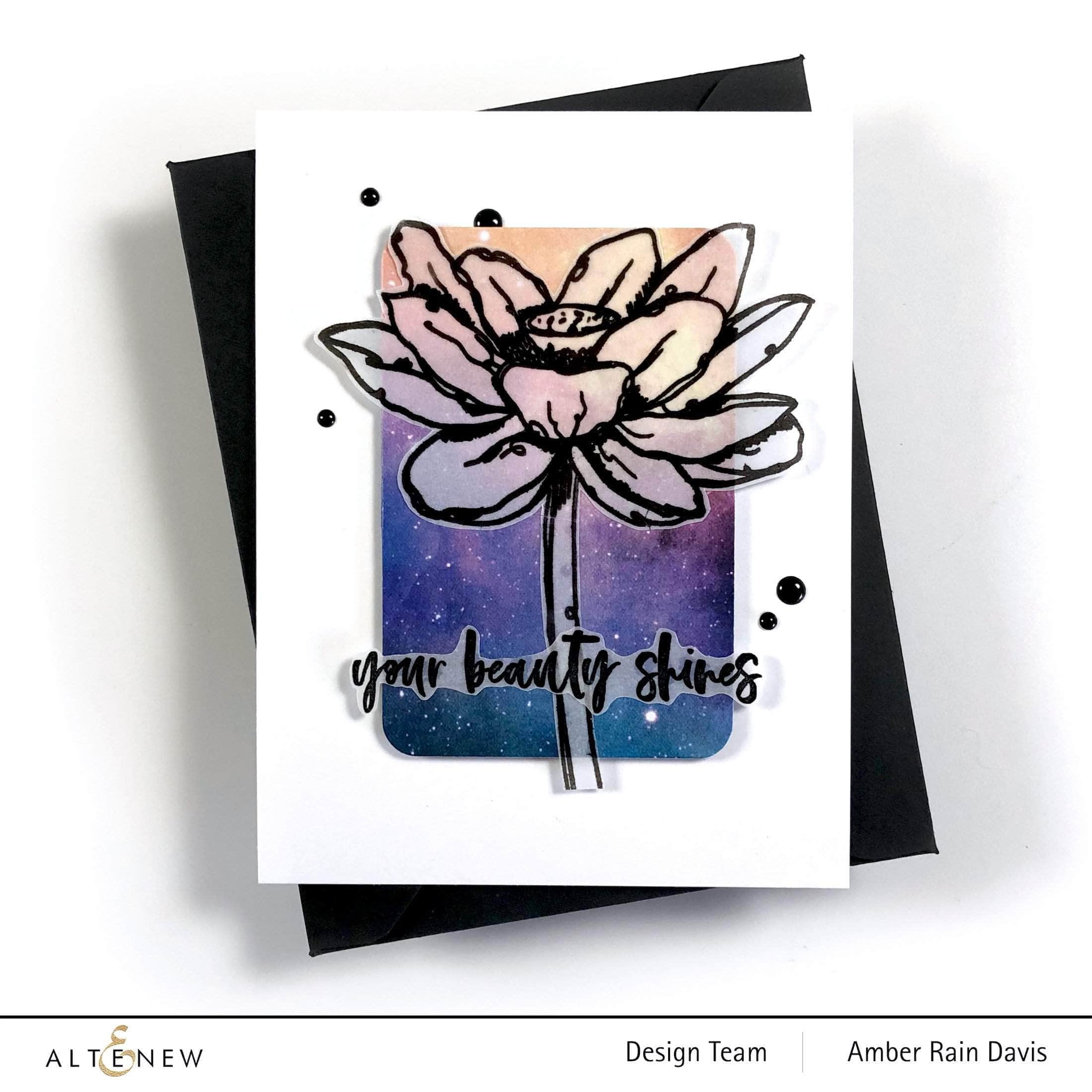 Inked Lotus Mask Stencil - Reusable Face Mask Stencil for DIY Crafts, Tattoo Practice & Body Painting - Perfect for Halloween, Cosplay & Art Projects