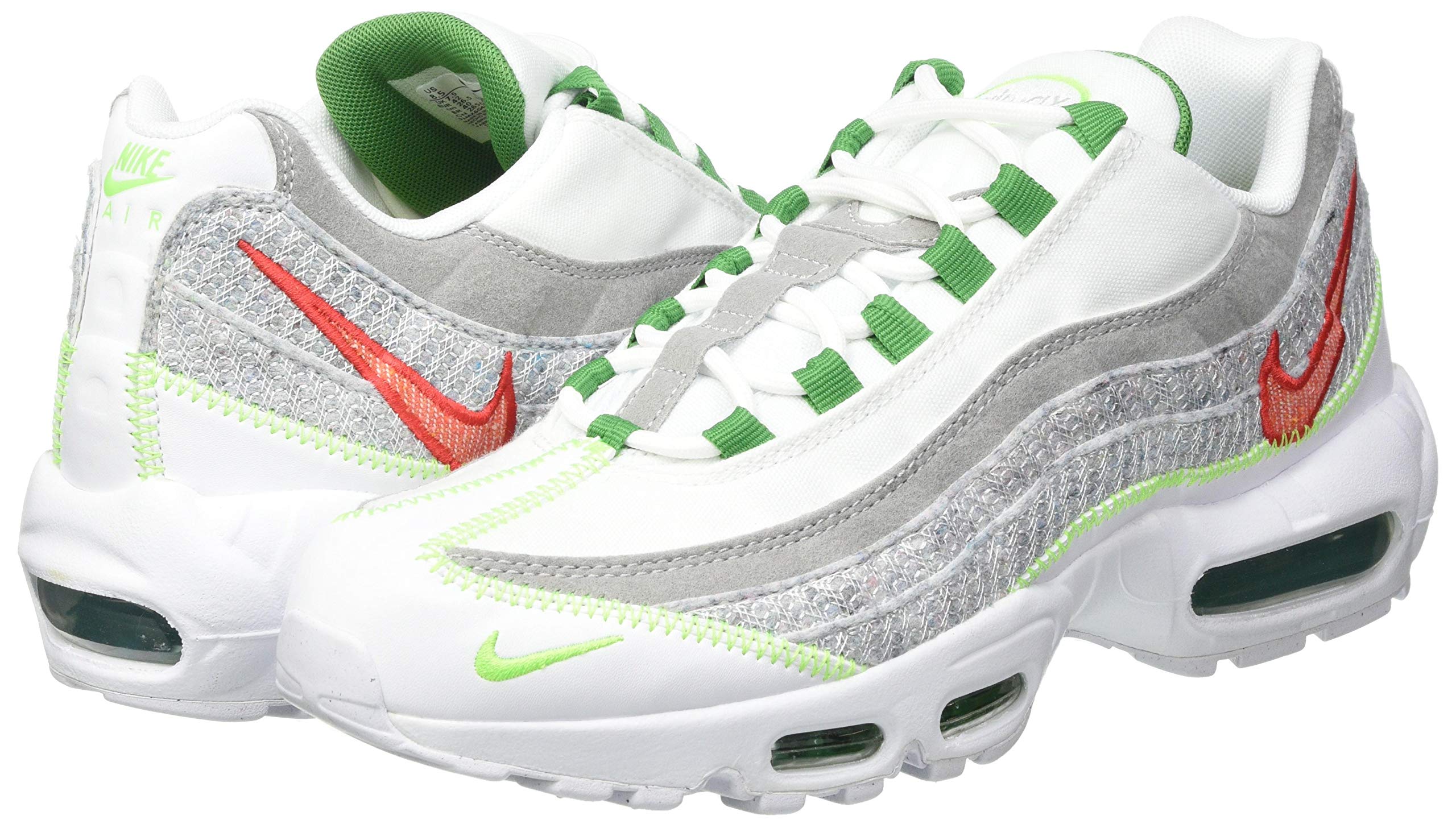 Nike Air Max 95 NGR Sneakers for Men - Recycled Jersey Pack - Running, Gym & Casual Wear Shoes