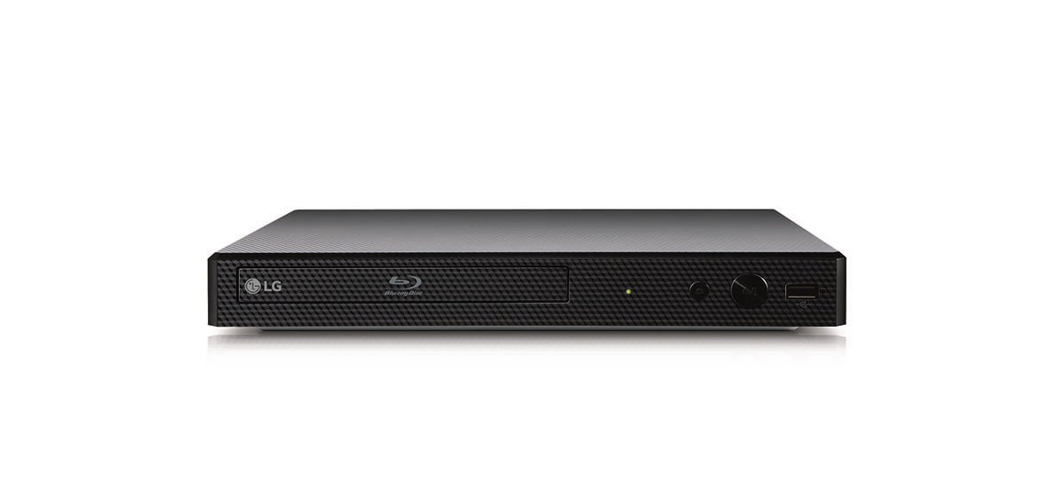 LG BP155 Blu-ray Player - 2015 Model with High-Quality Playback, HDMI Output & USB Port - Perfect for Home Theater & Movie Nights