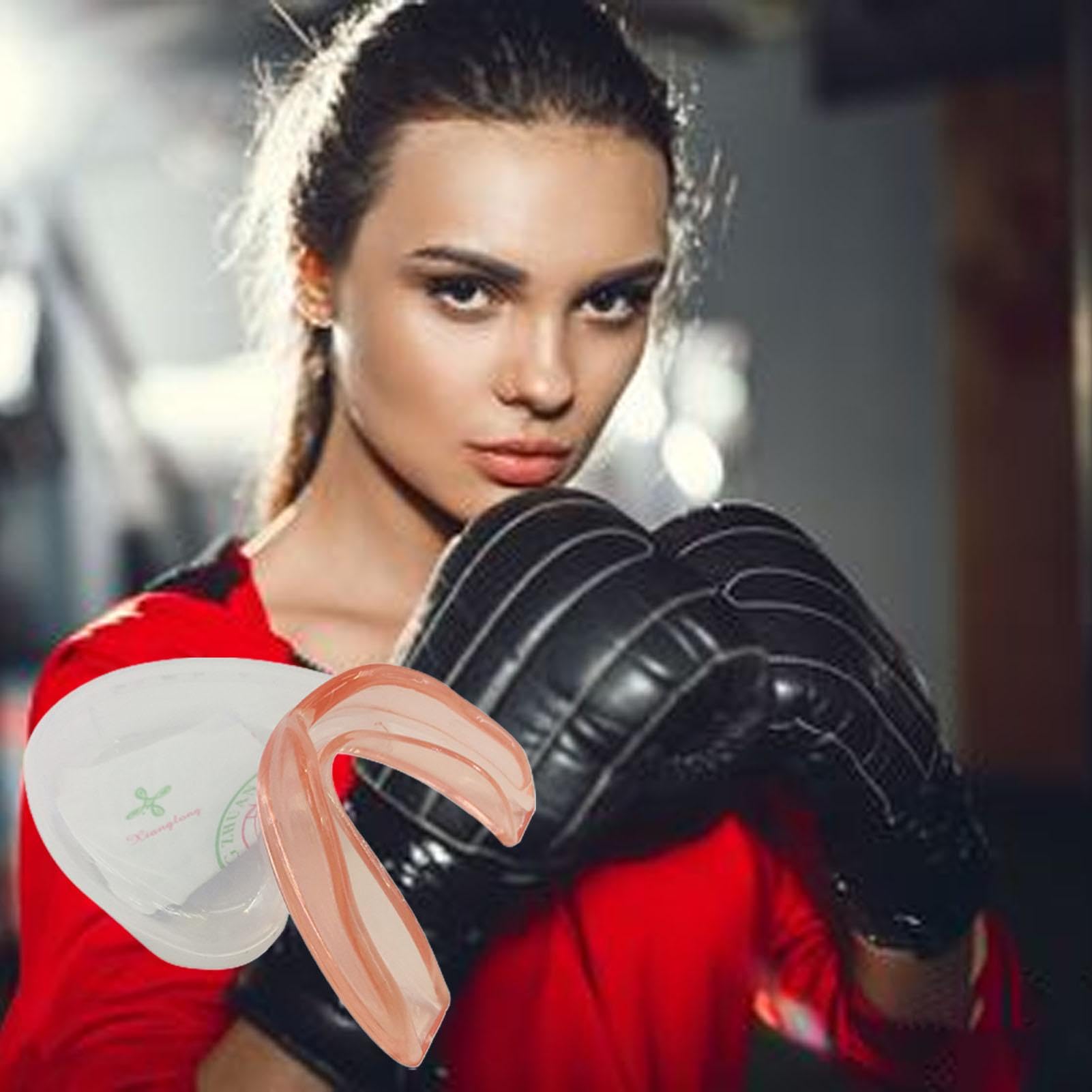 Best Boxing Mouthguard for Adults & Youth - High Impact Protection for Boxing, Wrestling, Football, Hockey, Karate, Lacrosse & Contact Sports - Durable Teeth Guard for Training & Competition