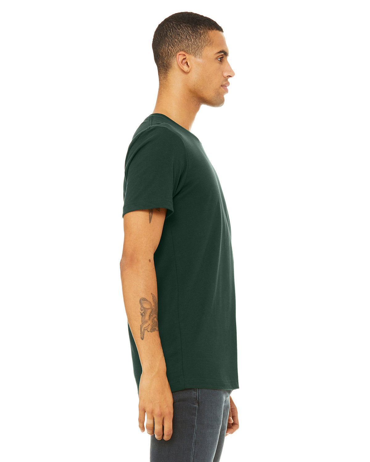 Bella + Canvas 3001C Unisex Jersey Short Sleeve T-Shirt - Soft Cotton Crew Neck Tee for Men & Women - Perfect for Casual Wear, Screen Printing, and Everyday Outfits