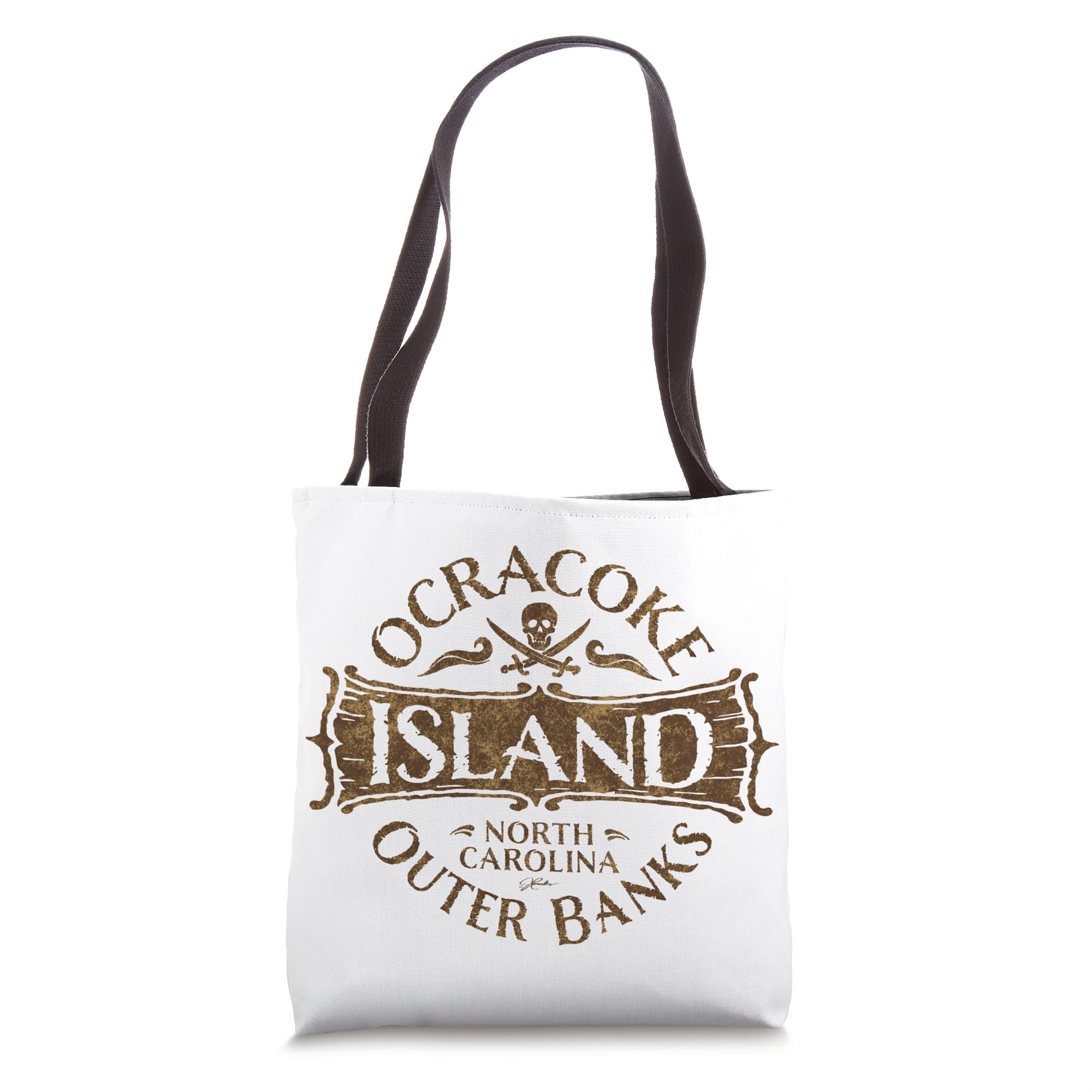 JCombs: Stylish & Durable Ocracoke Island North Carolina Tote Bag - Perfect for Beach Trips, Shopping & Travel