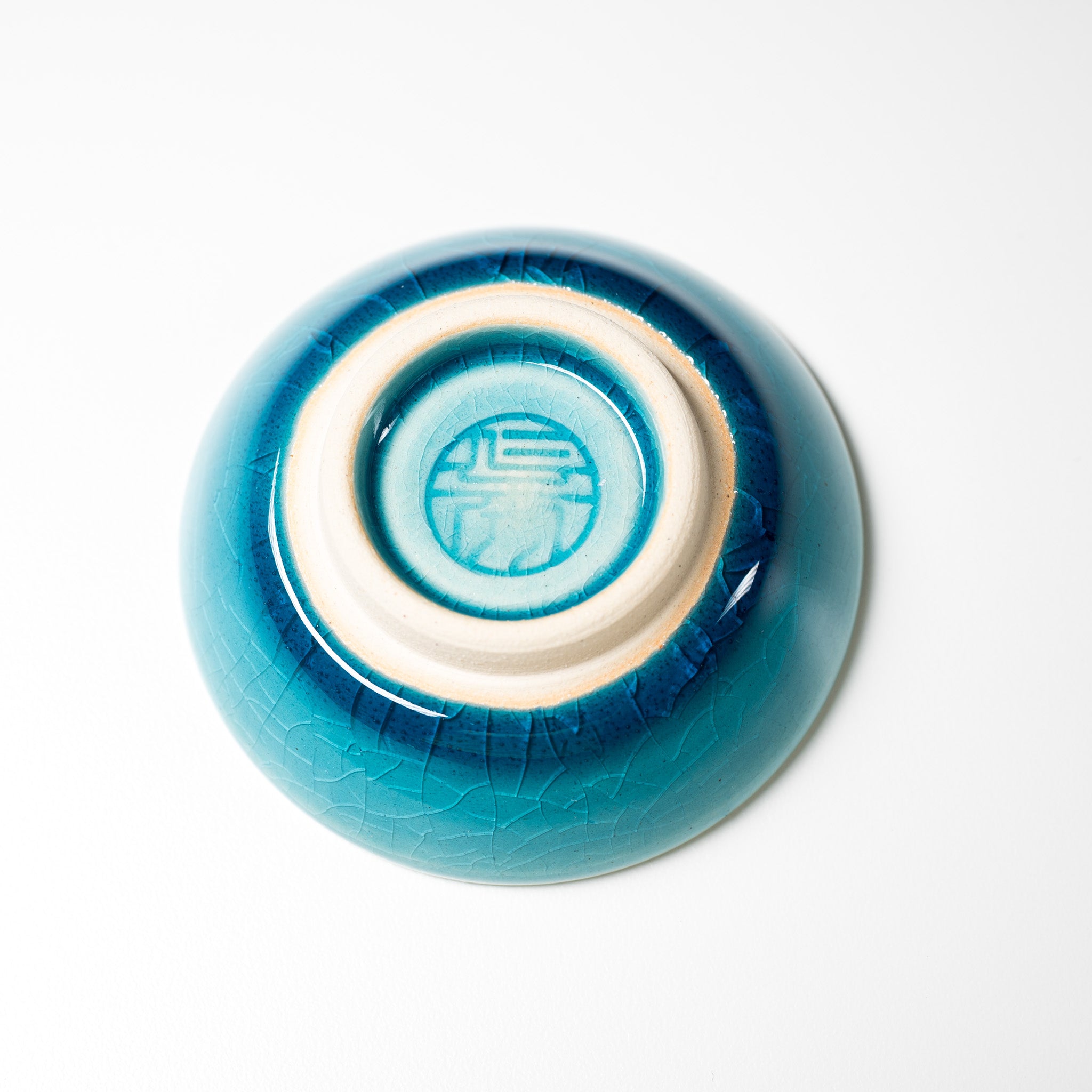 NINSHU Small Japanese Ceramic Dish - Souku Blue, Handmade Soy Sauce Dish for Sushi, Soy Sauce, Condiments | Perfect for Home Dining, Restaurants & Gift Giving
