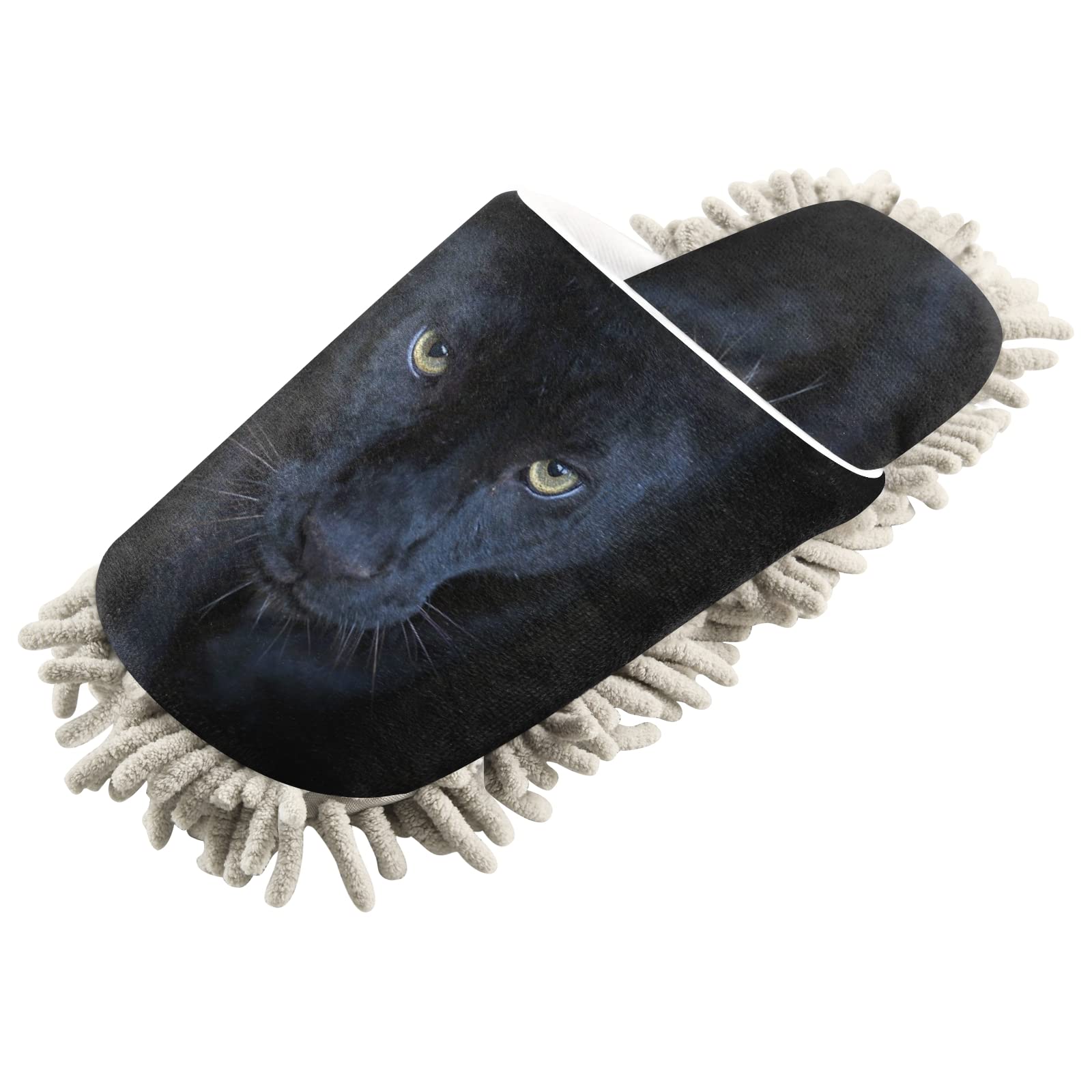 Unisex Mop Slippers for Cleaning - Soft House & Spa Dusting Shoes (Size M-L) | Perfect for Quick Floor Cleaning, Pet Hair Removal & Relaxing Home Spa Days