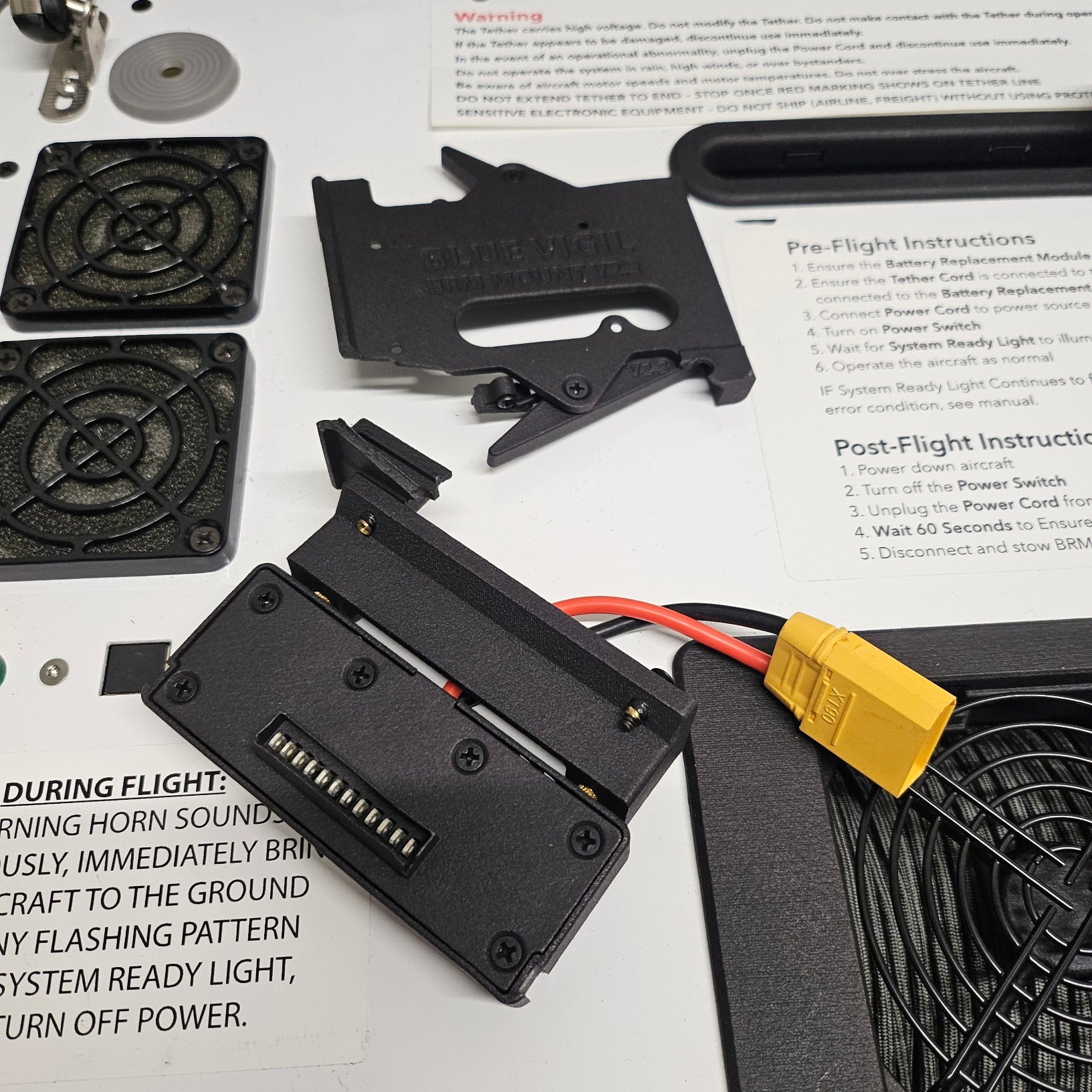 DJI Blue Vigil RS1000 Tether System with M200 Series Module - Drone Accessories & Parts for DJI M200 Series - Perfect for Aerial Photography, Surveillance & Industrial Inspections