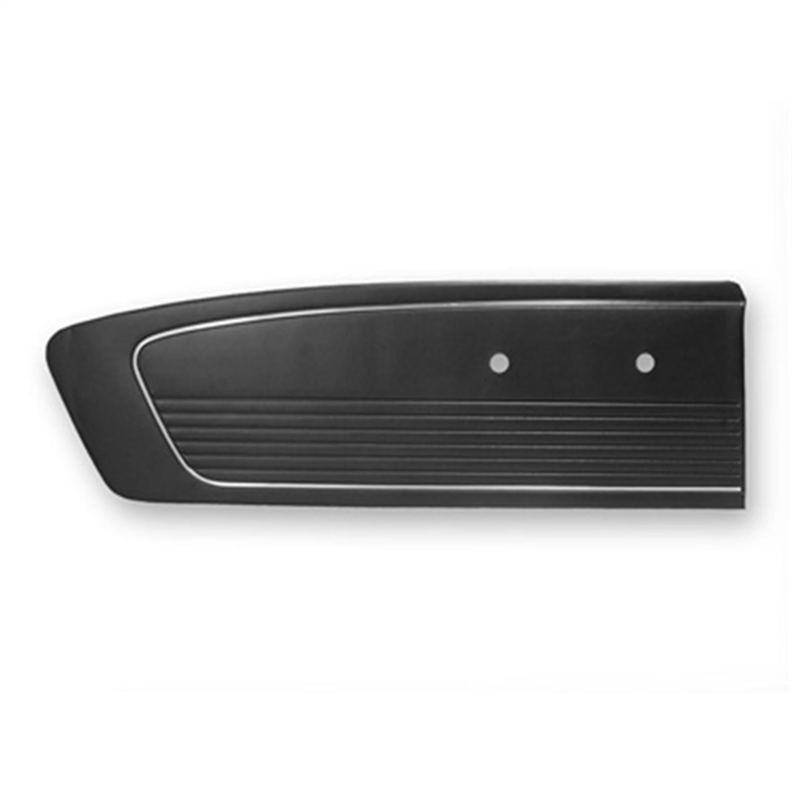 Scott Drake C6ZZ-65239423BK 1966 Mustang Standard Black Door Panels - Perfect for Classic Car Restoration & Interior Upgrade