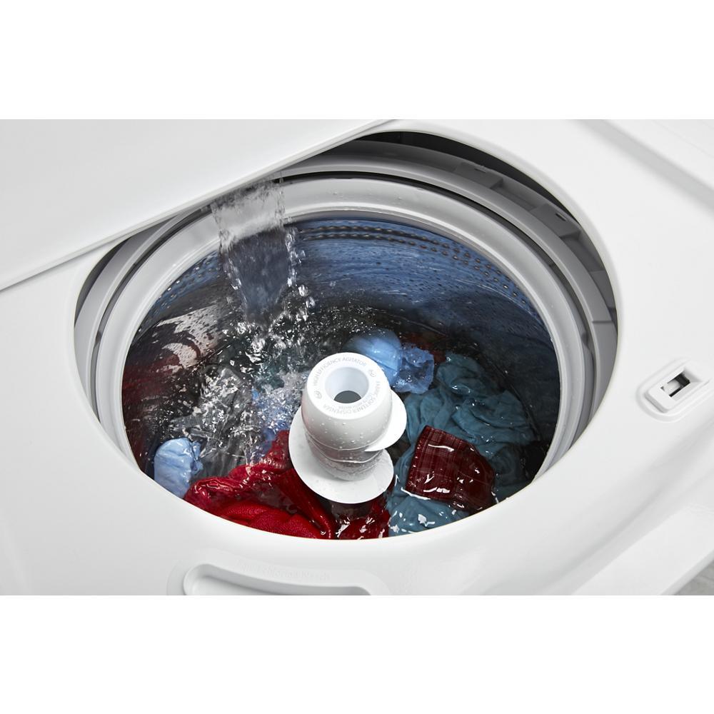 Amana NTW4519JW Large Capacity Top Load Washer with High Efficiency Agitator - Perfect for Family Laundry, Heavy Loads & Energy Savings