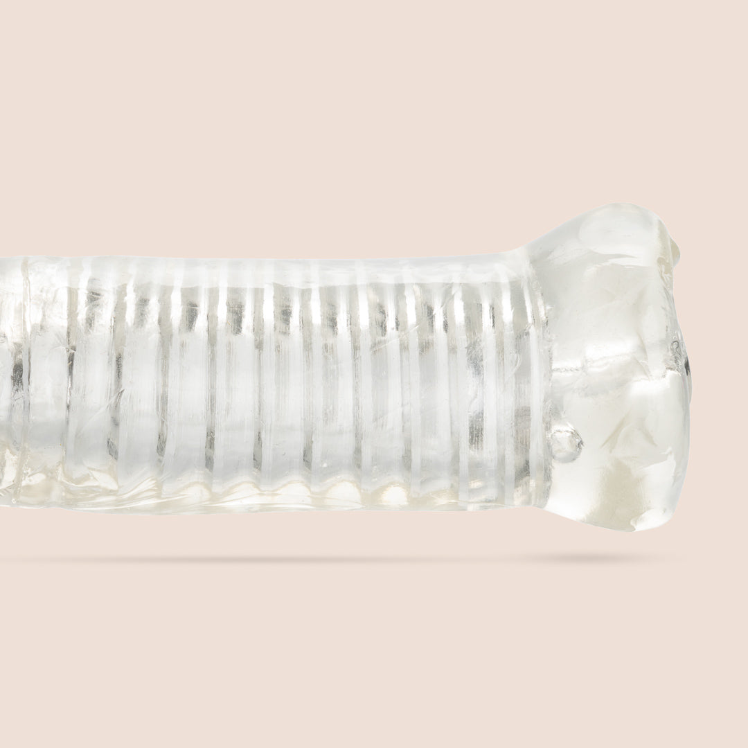 CalExotics Basic Essentials® Tight P—ssy Ribbed Tunnel - Textured Pleasure for Enhanced Sensation | Perfect for Couples & Solo Play