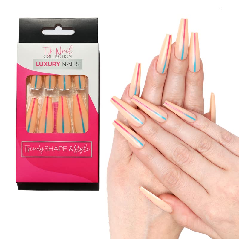 Pink Blue Stripe