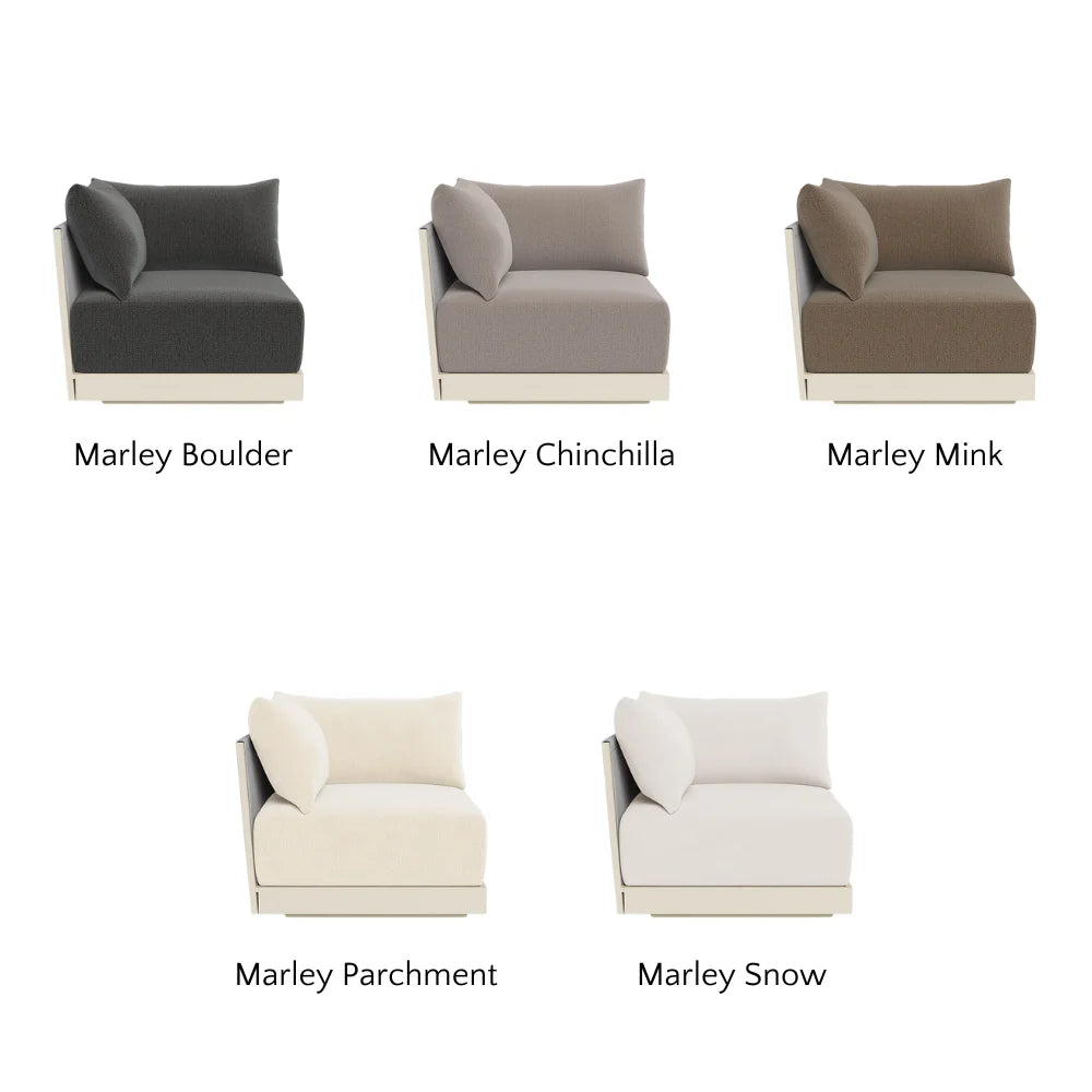 Antigua Outdoor Corner Sectional Sofa Set - Waterproof Wicker Patio Furniture with Cushions - Perfect for Backyard, Poolside & Garden Relaxation
