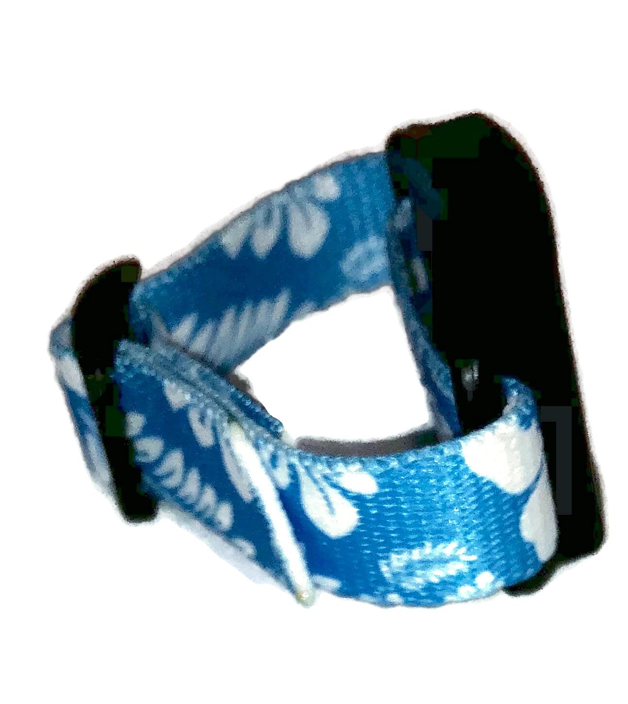 Vagus Nerve Stimulator (VNS) Wristband Watch - Hawaiian Luau Print Design for Stress Relief & Anxiety Management - Perfect for Yoga, Meditation, and Relaxation Therapy