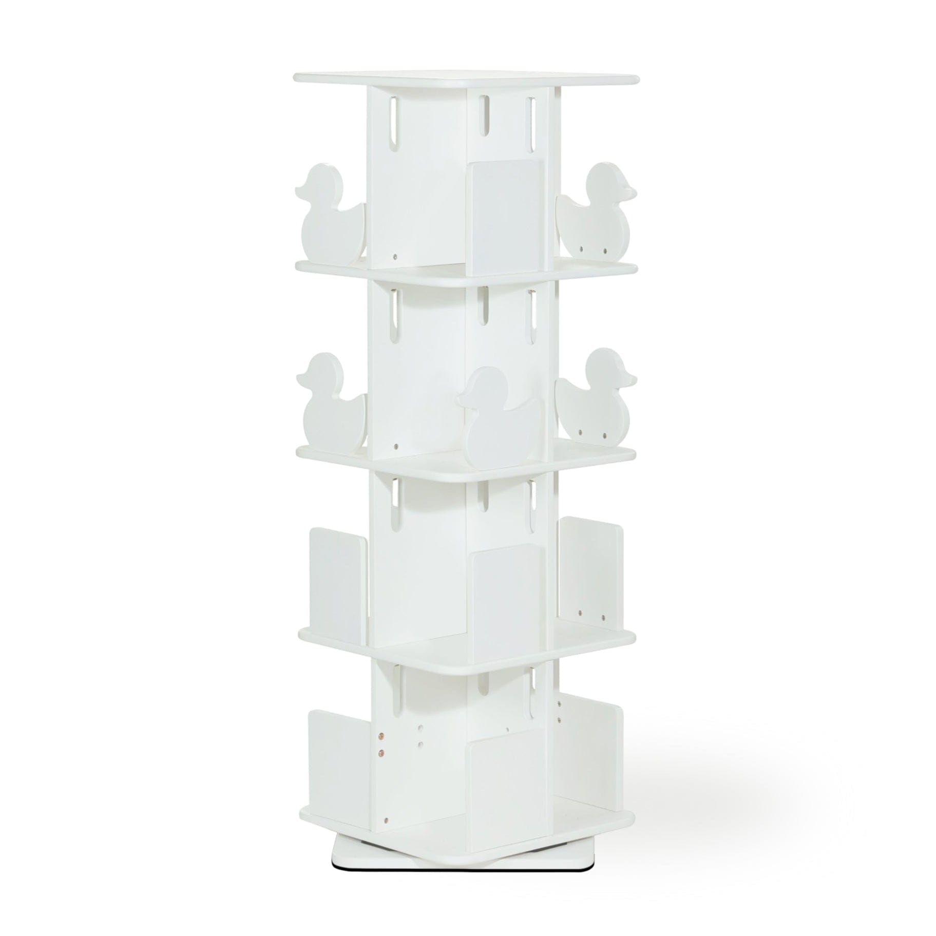 Montessori Rotating Bookcase Add-On Layer - Kids Bookshelf Organizer for Classroom & Home Learning - Perfect for Toddler Educational Toys & Nursery Storage