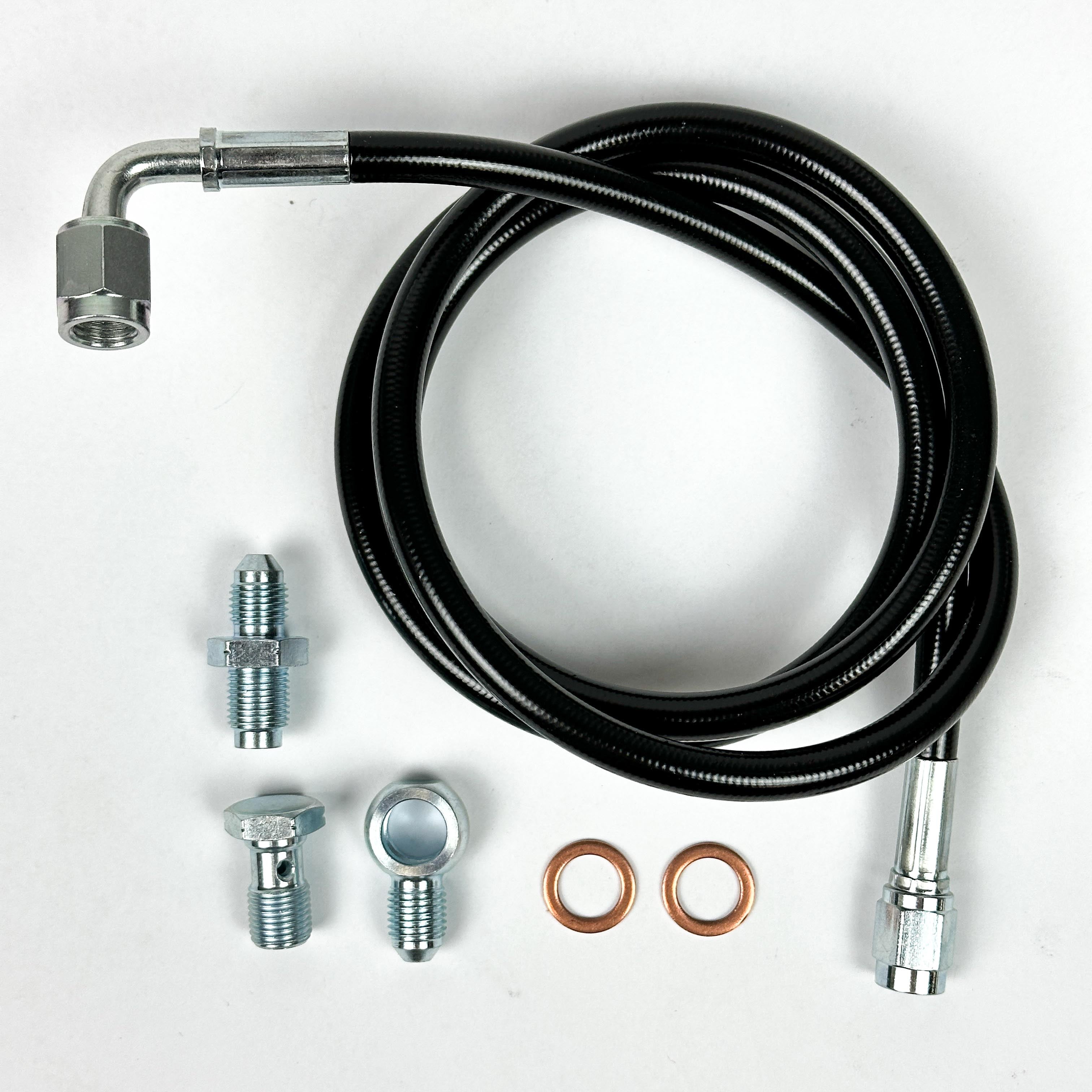 Bolt In EM1 CMC & K Tuned Slave Kit for 2002-2005 Honda Civic EP3 with Stainless Steel Braided Clutch Line - Performance Upgrade for Racing & Street Driving