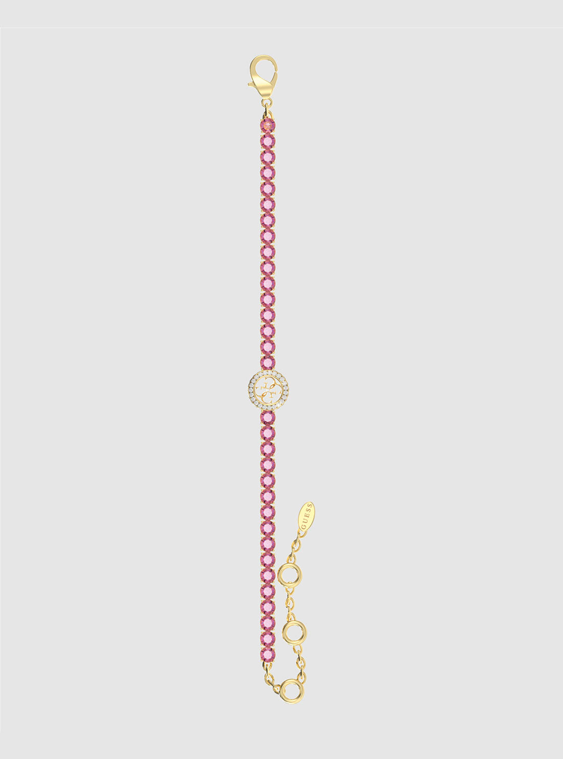 14K Gold Pink Tennis Bracelet for Women - Elegant Stackable Jewelry Gift for Birthday, Anniversary & Special Occasions