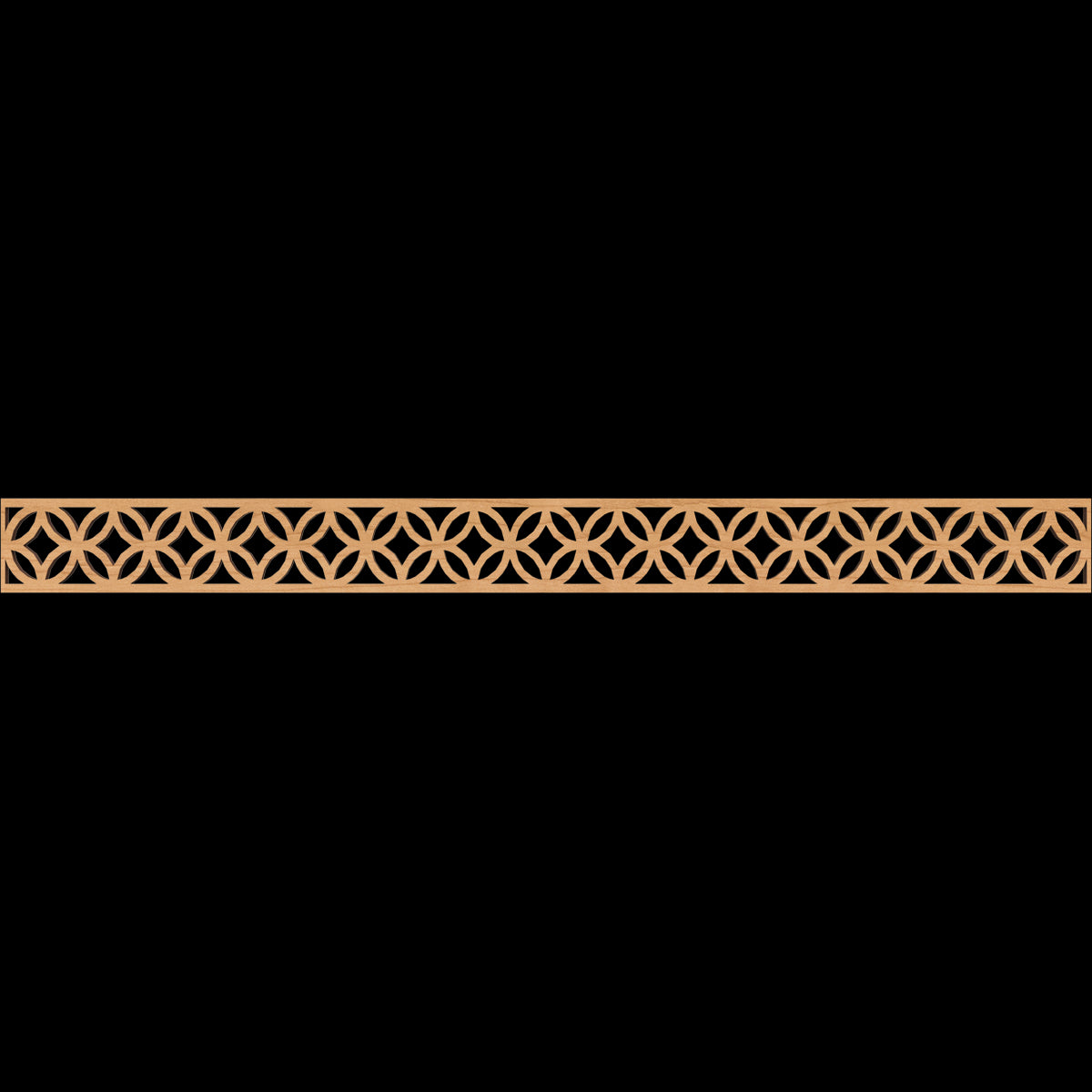 Crosby Fretwork Moulding - Decorative Wood Trim for Home & Furniture DIY Projects - Perfect for Cabinets, Doors, and Wall Accents