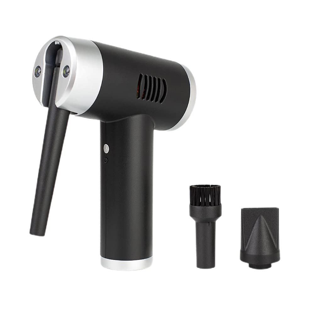 Kingjinglo Cordless Electric Air Duster - 7500mAh Rechargeable Battery Powered Computer Cleaner | Dust Blower for PC, Keyboard, Electronics | Alternative to Compressed Air Cans | Perfect for Home Office, Gaming Setup & Electronics Maintenance