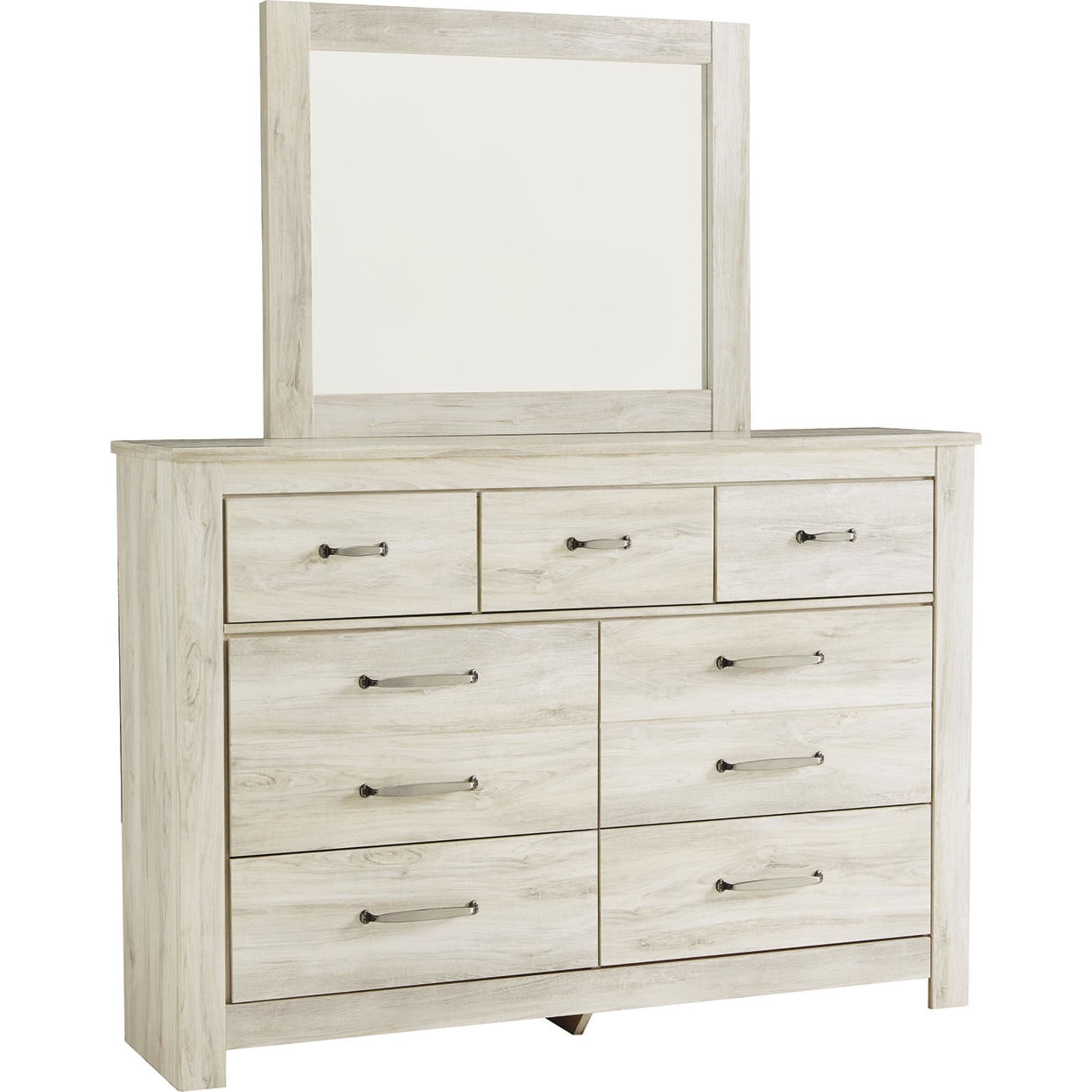 Bellaby 5-Piece King Size Bedroom Set - Whitewashed Wood Finish for Modern Farmhouse Style | Perfect for Master Bedroom, Guest Room & Vacation Homes