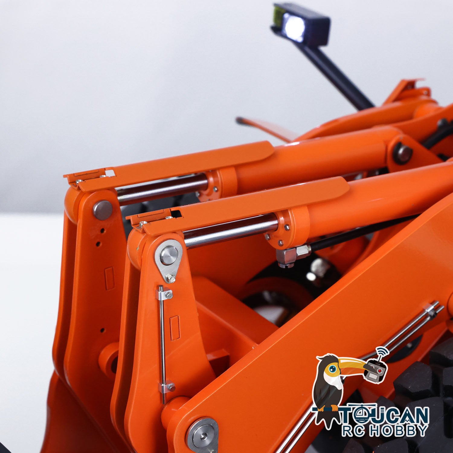 1/14 Scale Hydraulic RC Loader ZW370 JDM 198 - Remote Control Metal Construction Truck with New Sound Module - Realistic Model for Construction Site Play & Collectors