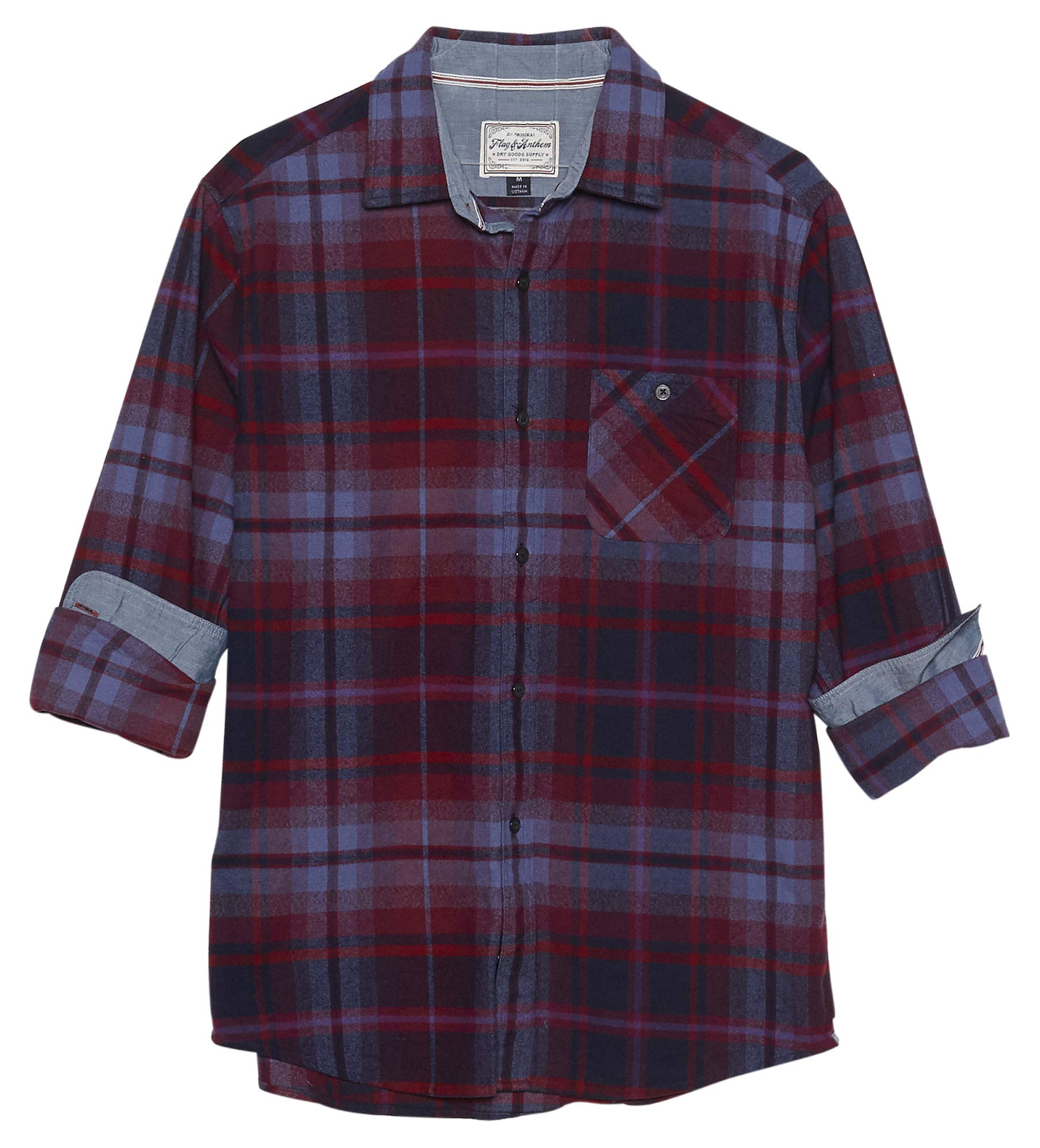 Flag & Anthem Men's Shirts & Tops - Premium Casual & Dress Shirts for Work, Travel & Everyday Wear