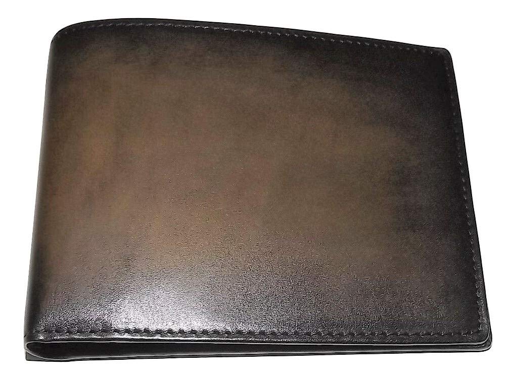 Premium Men's Italian Leather Bifold Wallet - 8 Card Slots & RFID Protection - Mocha Brown - Perfect for Everyday Use & Travel