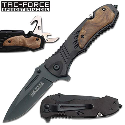 Personalized Engraved Knife with Premium Wood Gift Box - Custom Knife for Men, Perfect for Camping, Hunting & Outdoor Adventures