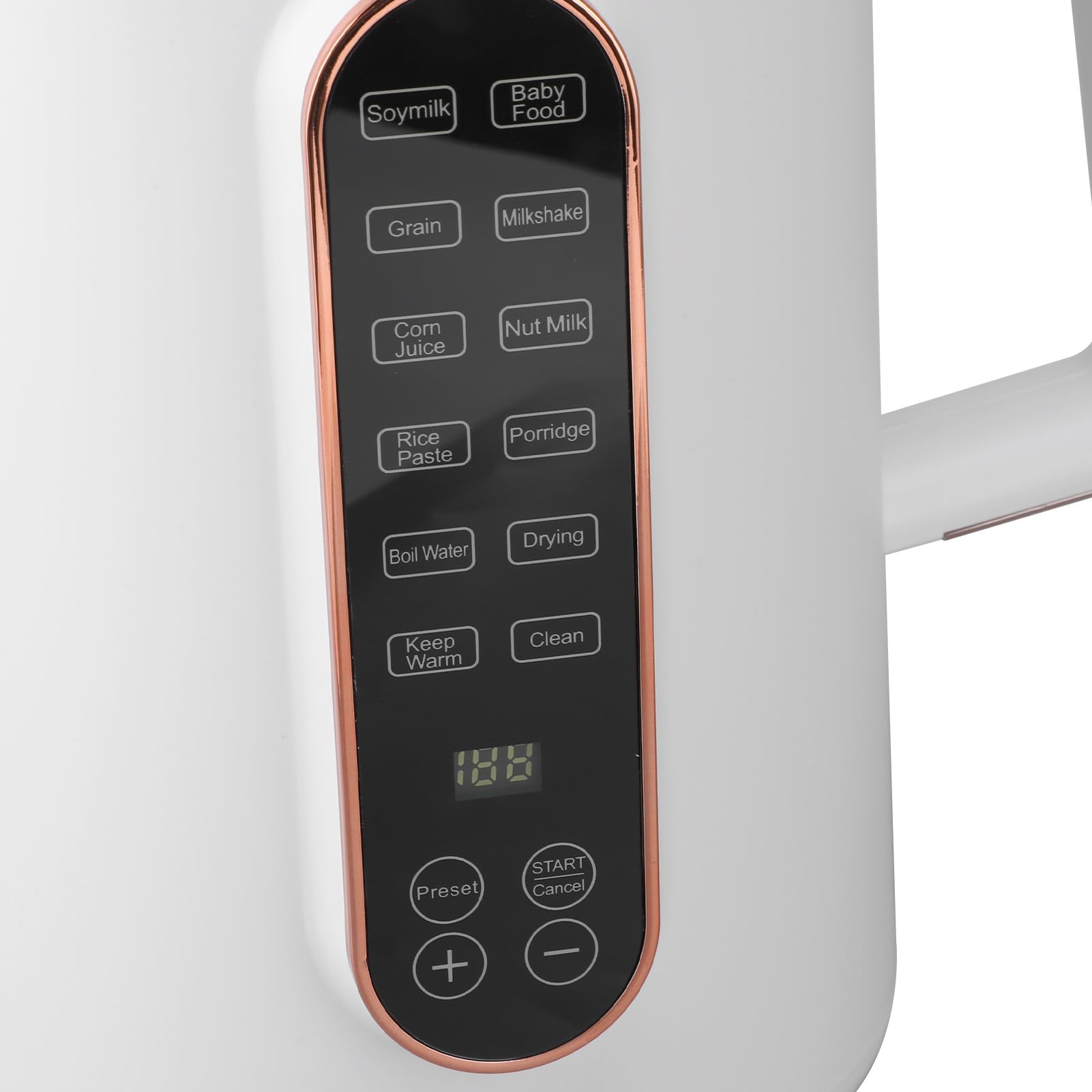 Smart Touch Nut Milk Maker with 10 Stainless Steel Blades - 110V US Plug Soy Milk Machine for Home Kitchen - Perfect for Almond Milk, Oat Milk & Healthy Plant-Based Drinks