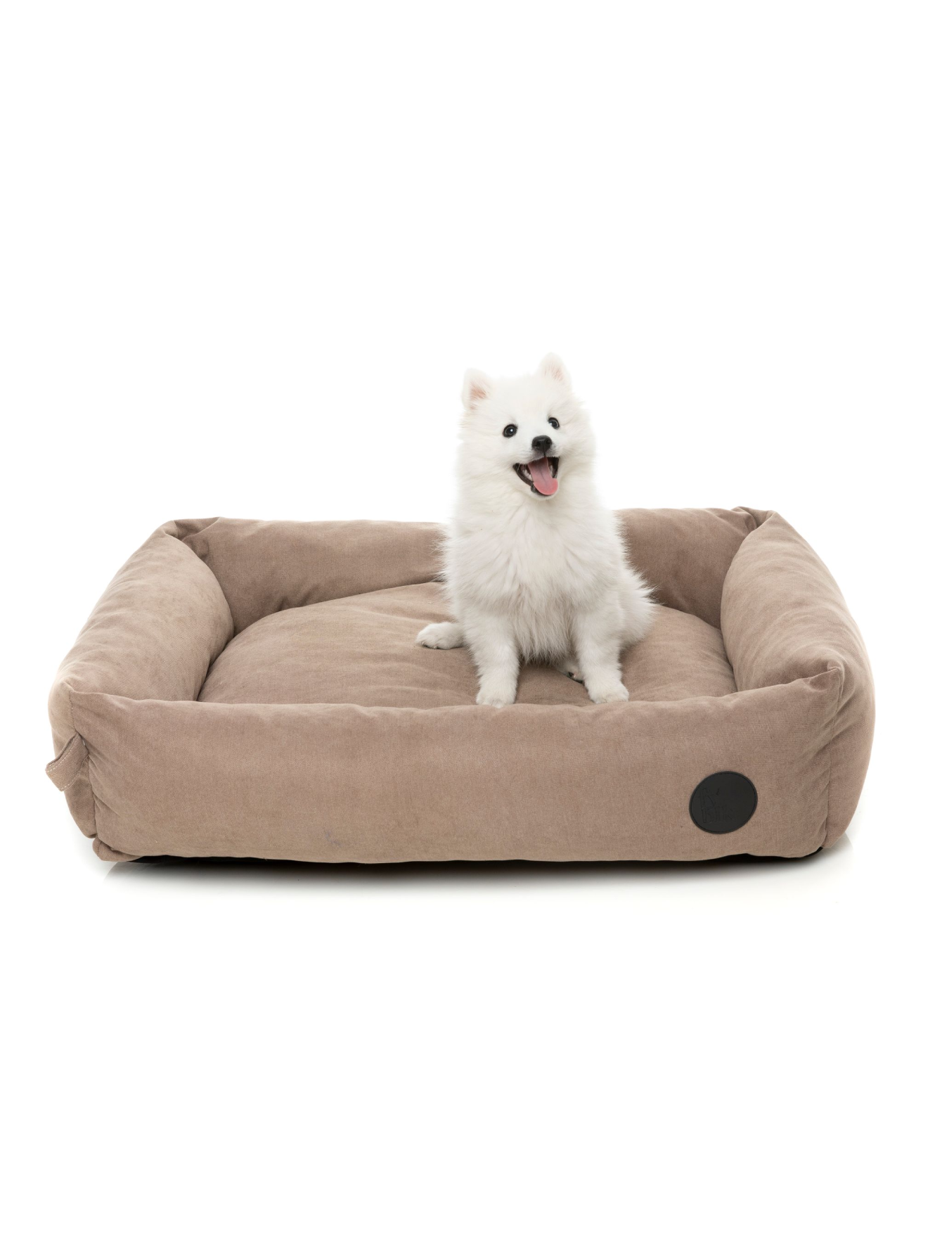 Fuzzyard Plush Orthopedic Dog Bed for Small Medium Large Dogs - Soft Mocha Brown Pet Bed with Removable Washable Cover - Perfect for Living Room, Bedroom & Crate Use