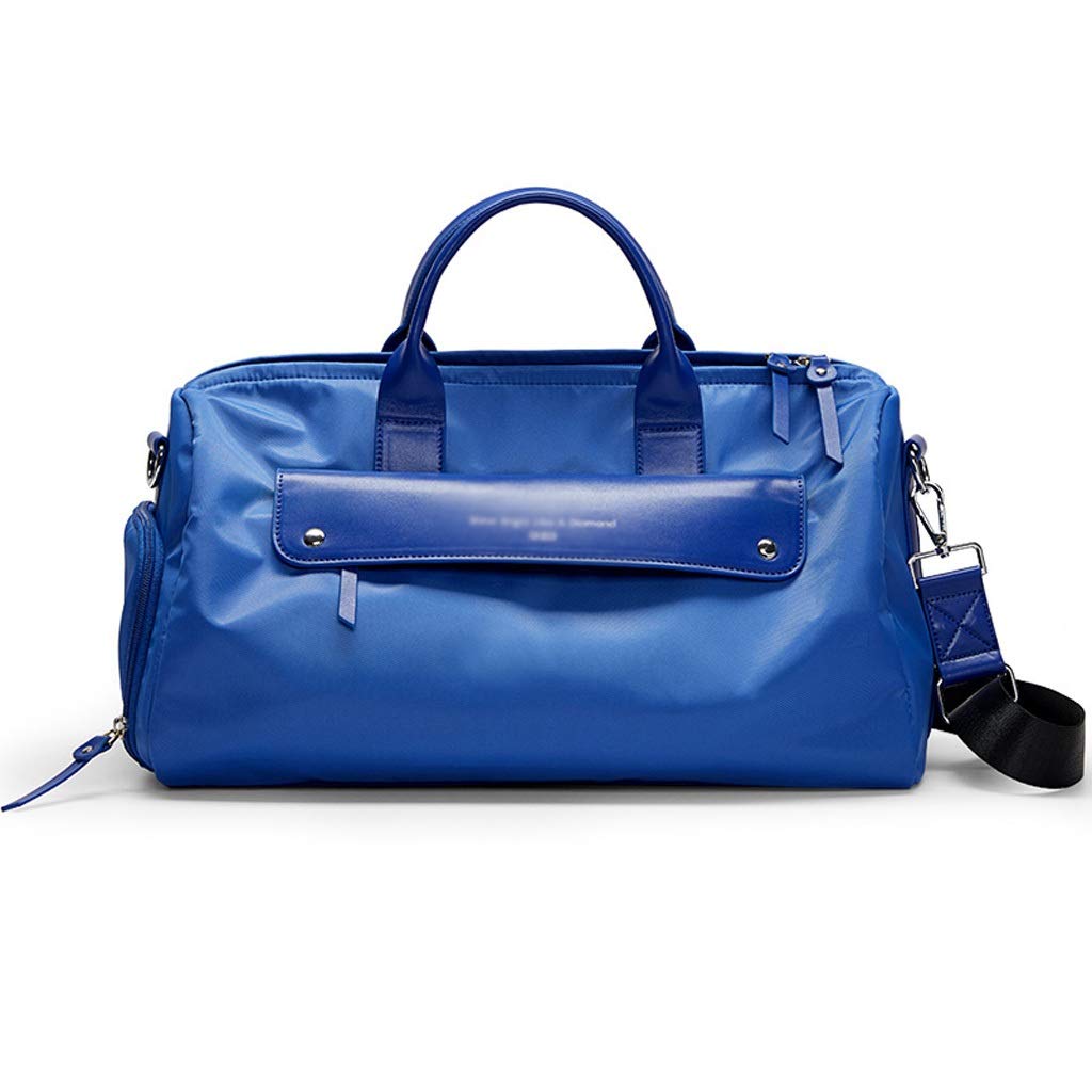 Xuyuanjiashop Lightweight Travel Backpack - Large Capacity Waterproof Gym Bag with Dry Wet Separation for Swimming, Fitness, Sports & Short Trips (Blue A) - Perfect for Gym, Beach, Pool & Travel Accessories