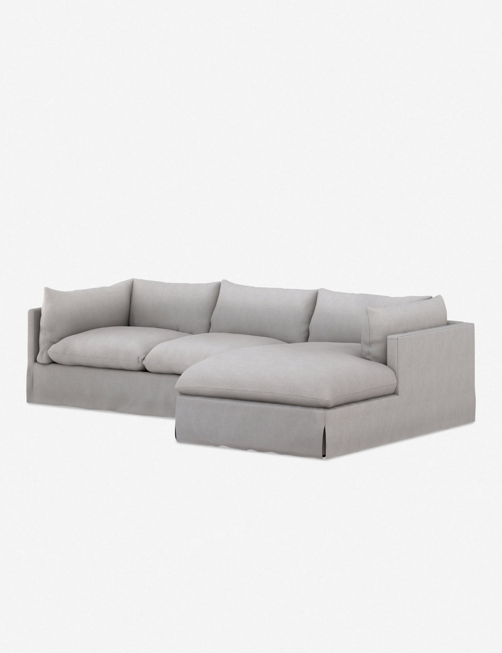 Arlen Sectional Sofa - Modern L-Shaped Couch with Reversible Chaise for Living Room, Family Room & Home Theater | Comfortable Fabric Upholstery