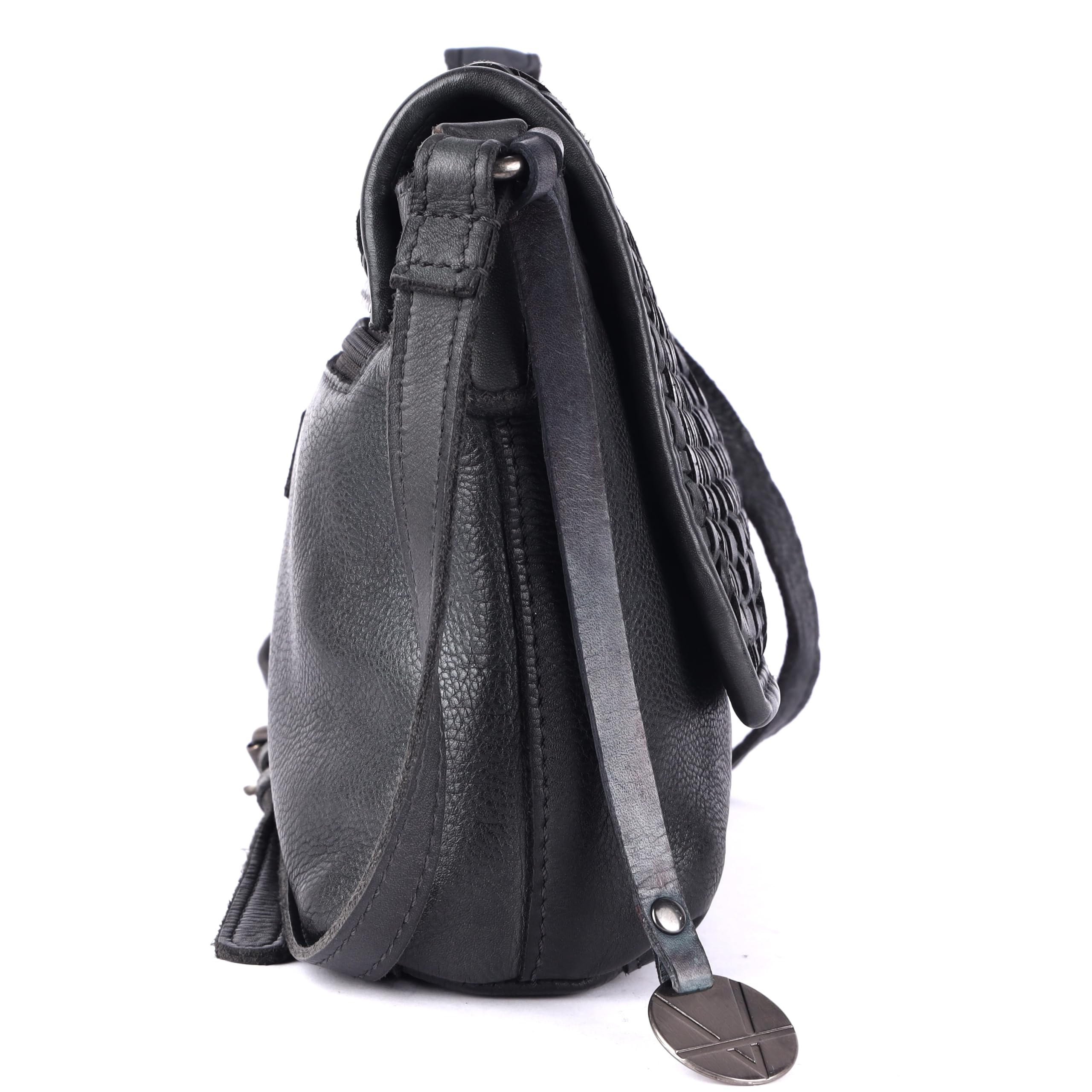 Genuine Leather Crossbody Sling Bags for Women - Trendy Casual Office Purse with Adjustable Strap - Perfect for Work, Travel & Everyday Use