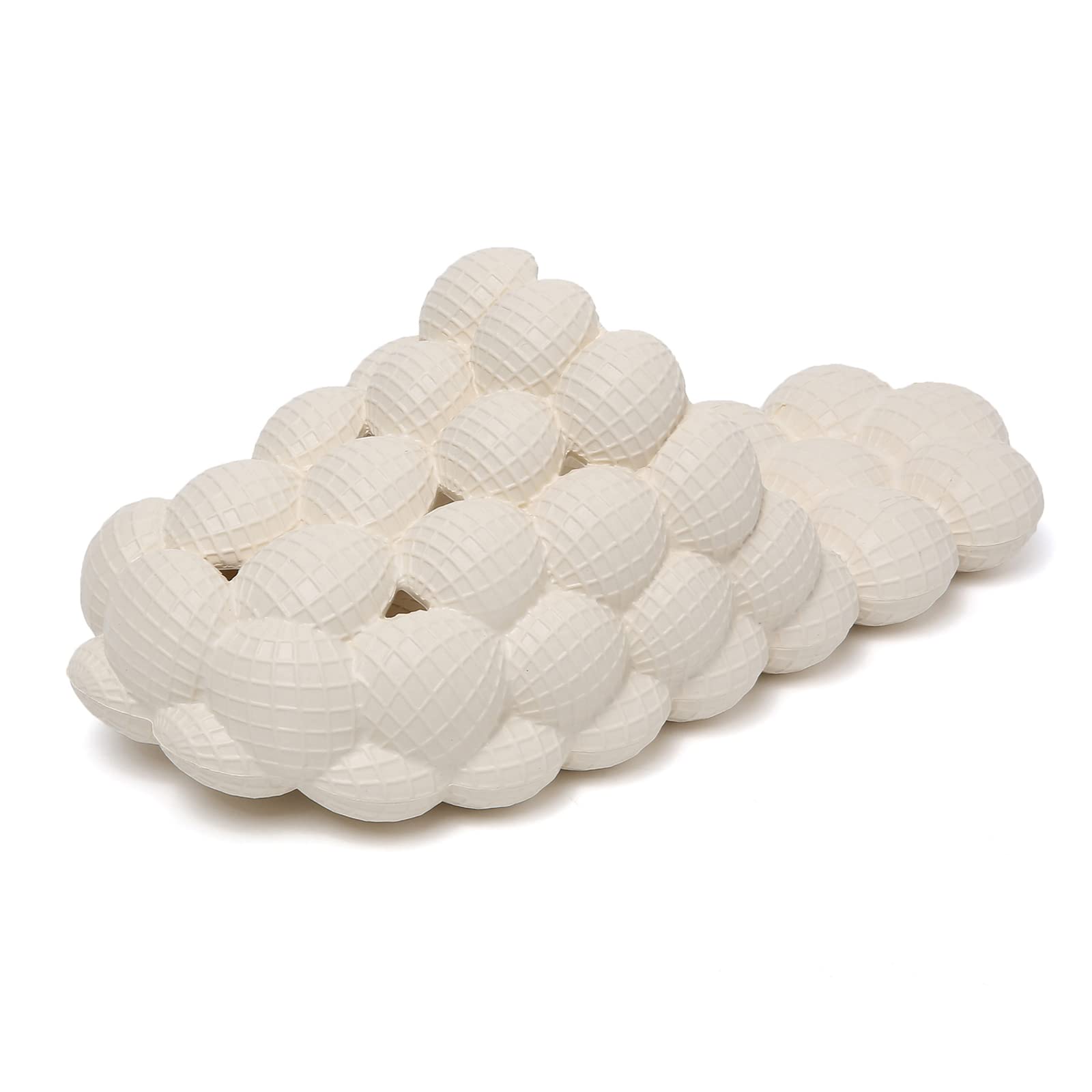 WDSWBEH Women's & Men's Cloud Pillow Bubble Golf Slides - Comfortable Rubber Slippers for Summer, Beach, Shower & Casual Wear - Fashionable Cute Sandals for Walking, Travel & Relaxation