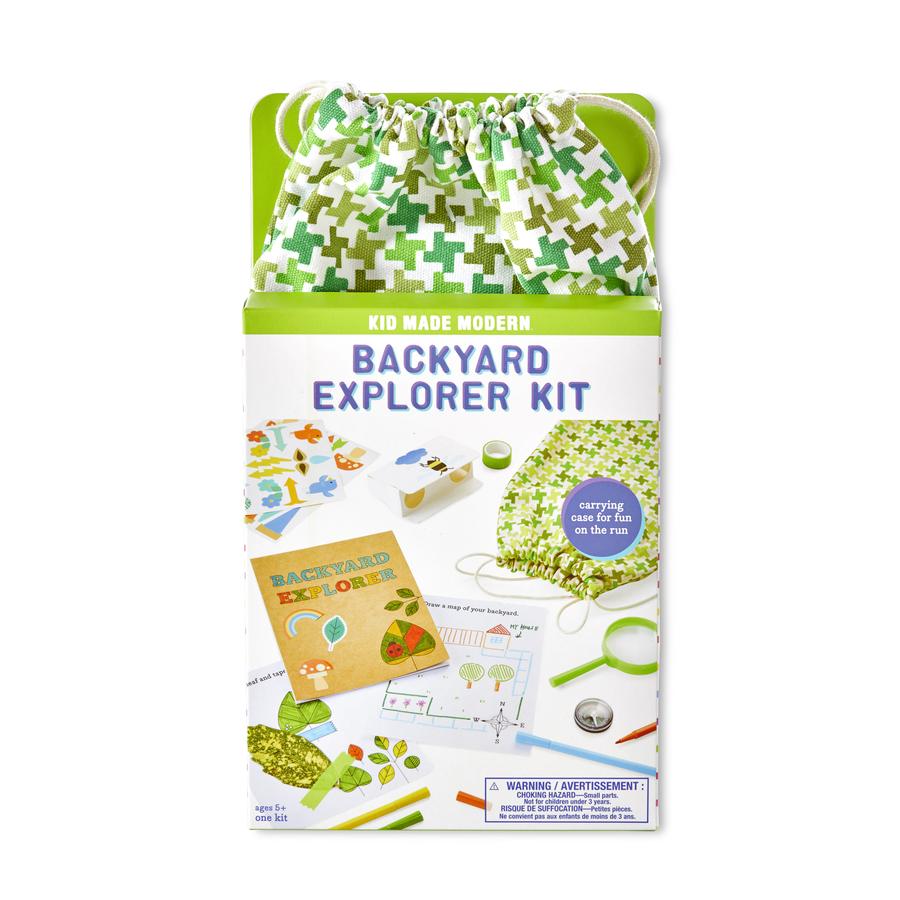 Backyard Explorer Kit for Kids - Outdoor Adventure Set with Binoculars, Compass & Magnifying Glass - Perfect for Nature Exploration & STEM Learning