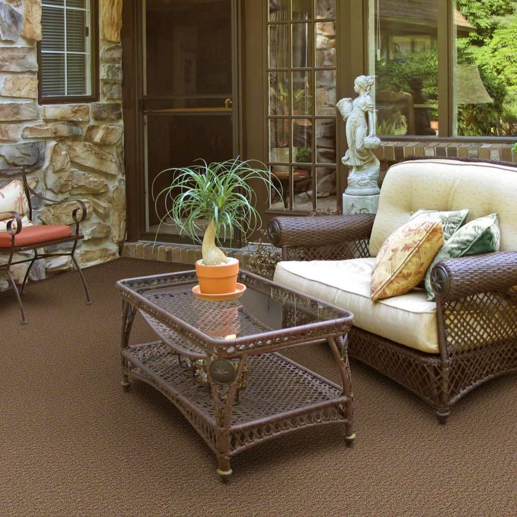 Heavy Duty Indoor Outdoor Area Rugs - 3'x5' Rustic Copper Rug for Patio Deck Gazebo Boat Trailer - Durable Waterproof Non-Slip Floor Mat - Perfect for Outdoor Living Spaces Camping & RV Use