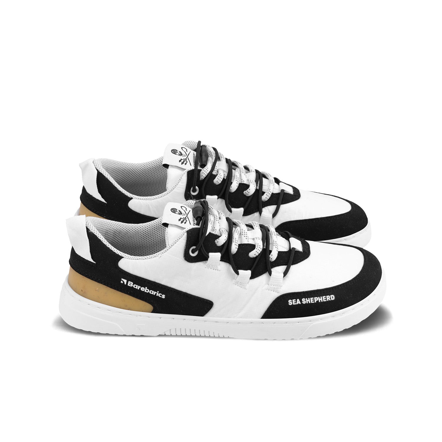 Barefoot Sneakers for Men & Women - Barebarics Revive X Sea Shepherd Orca | Minimalist Zero Drop Shoes for Running, Walking & Gym Workouts