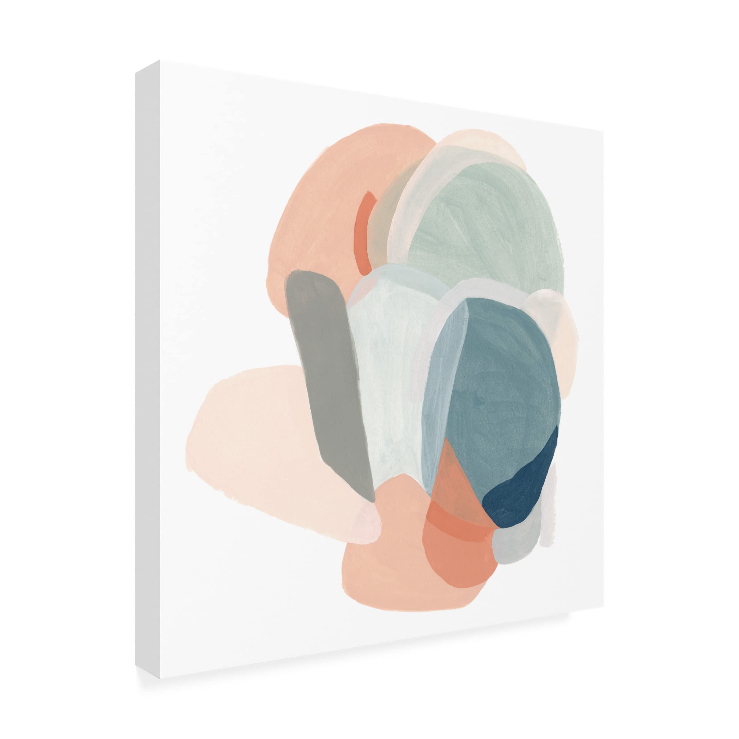 Trademark Fine Art 'Modular Motion I' Abstract Canvas Wall Art by June Erica Vess - Modern Home & Office Decor for Living Room, Bedroom