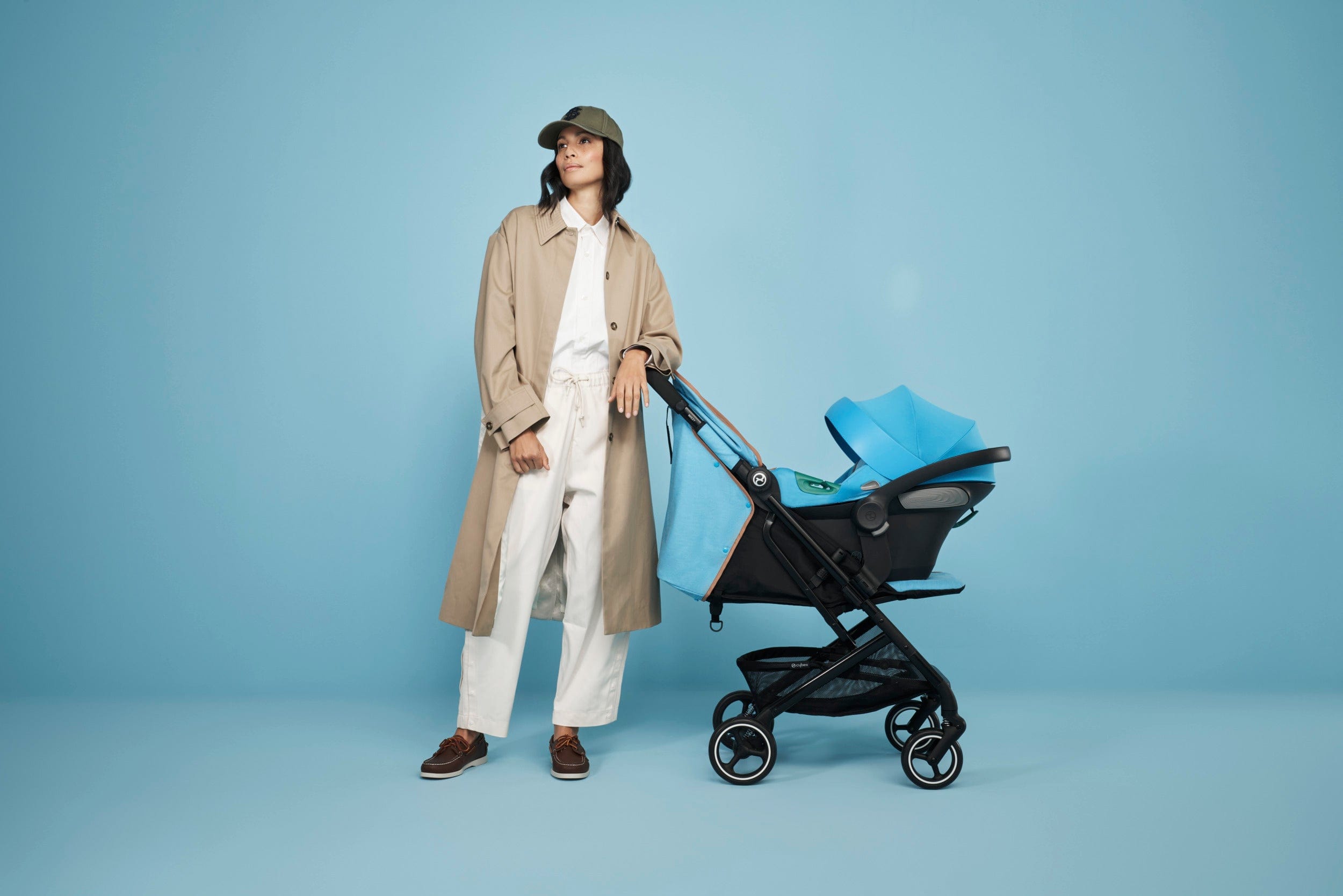 Cybex Beezy 2 Lightweight Compact Stroller for Travel & Everyday Use - Foldable Baby Stroller with Sun Canopy & Storage Basket | Perfect for Shopping, Walks & Airports