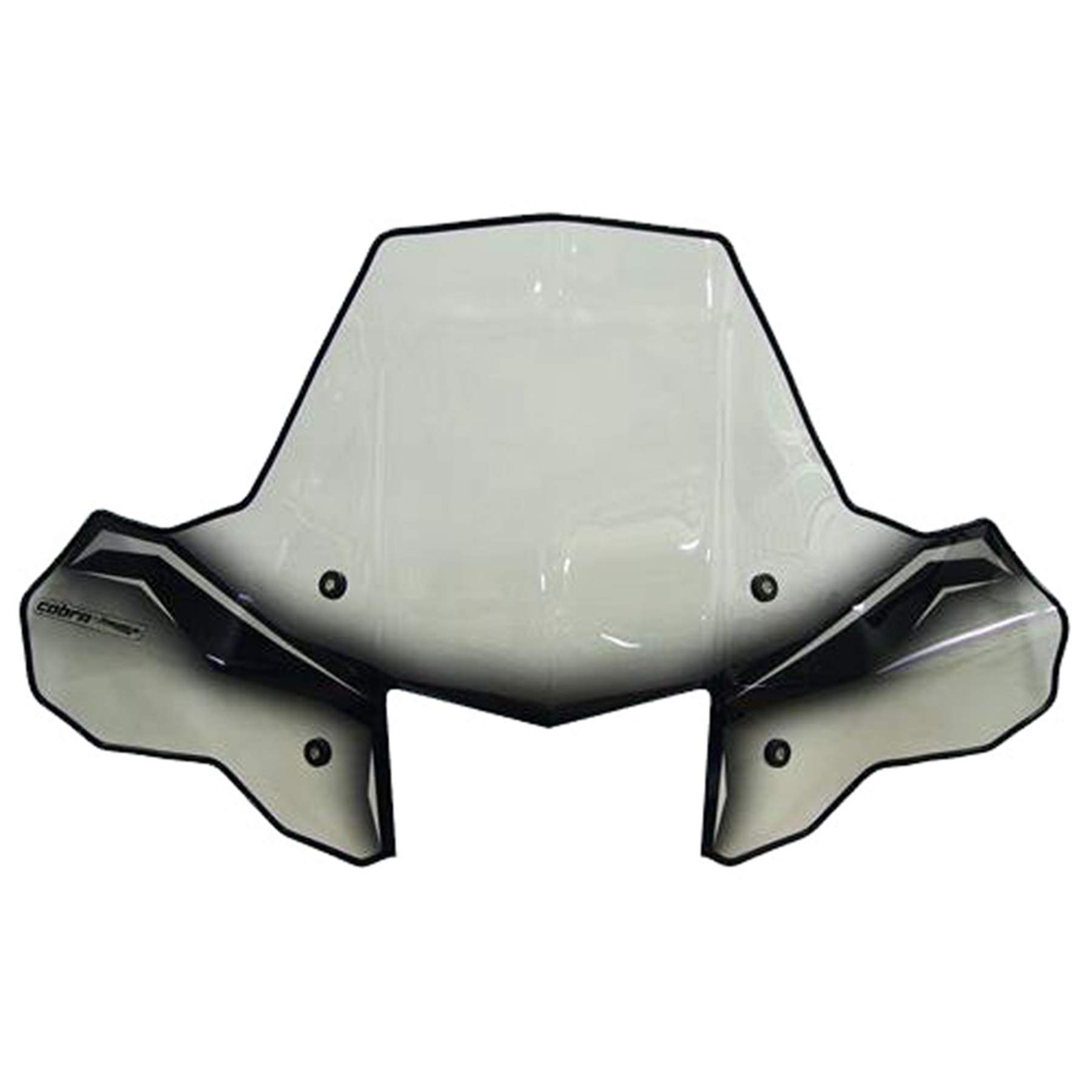 Cobra Pro Tek Windshield with Headlight Cut Out - Standard Mount Fits 2001 Polaris Sportsman 500 HO ATV - Durable Protection for Off-Road Adventures & Trail Riding