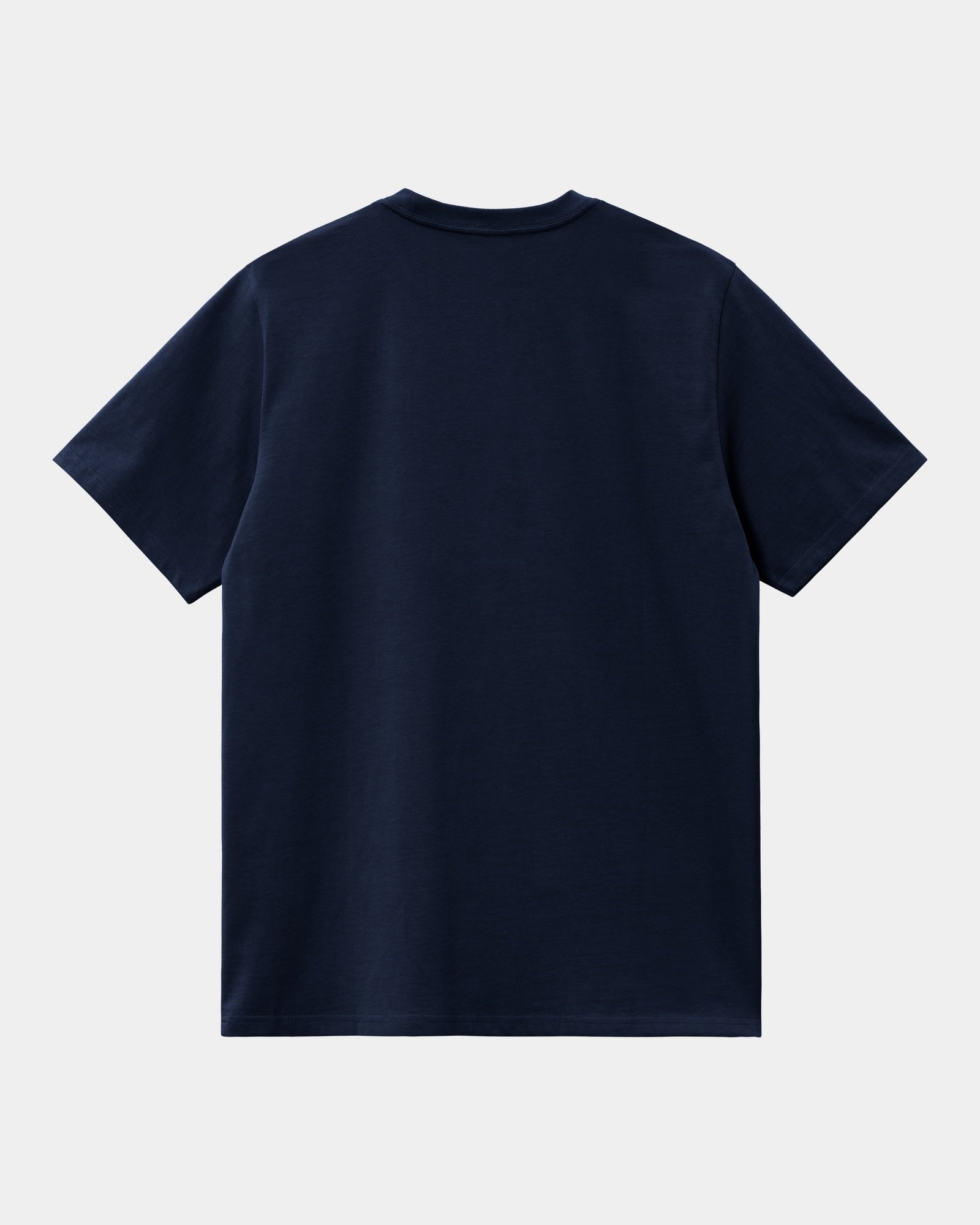 Premium Pocket T-Shirt for Men - Soft Cotton Dark Navy Blue Tee - Casual Wear & Everyday Comfort