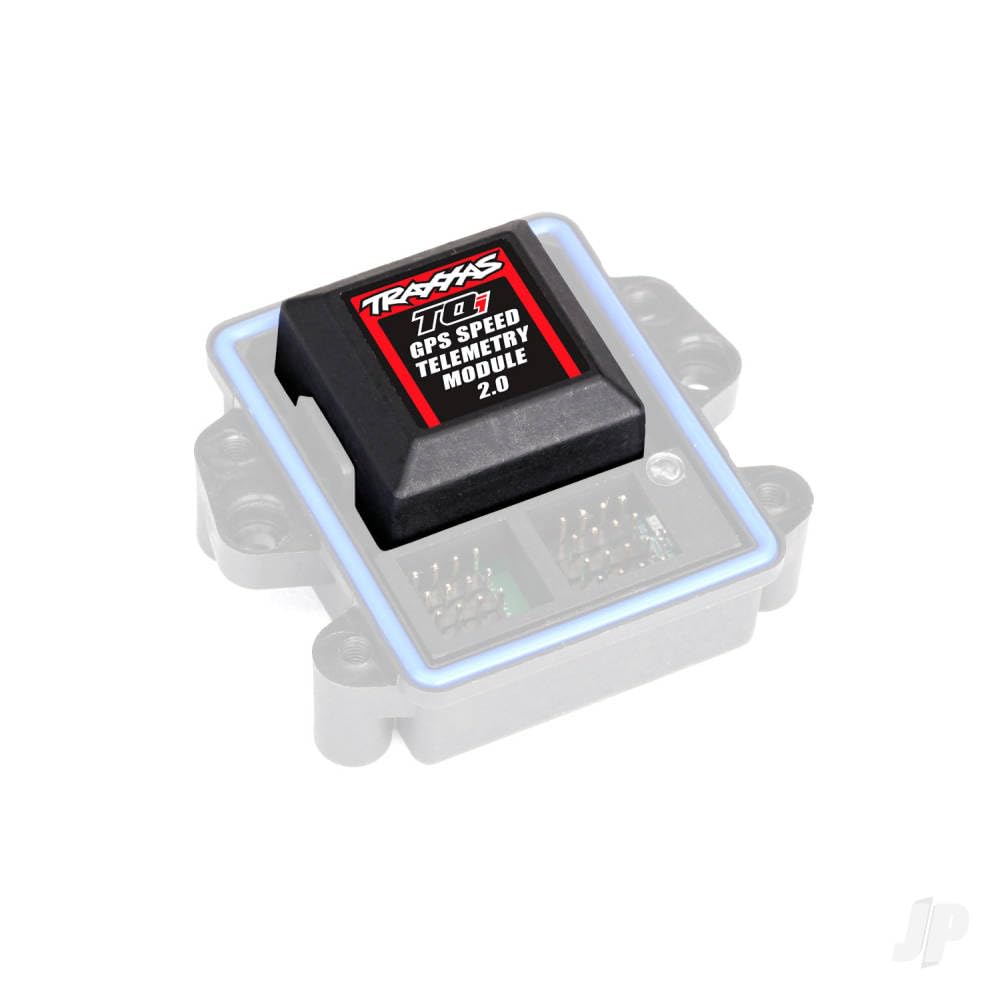 Traxxas TRA6551X Telemetry GPS Module 2.0 for TQi Radio System - Compatible with #6550X Telemetry Expander - Real-Time Speed & Location Tracking for RC Cars & Trucks
