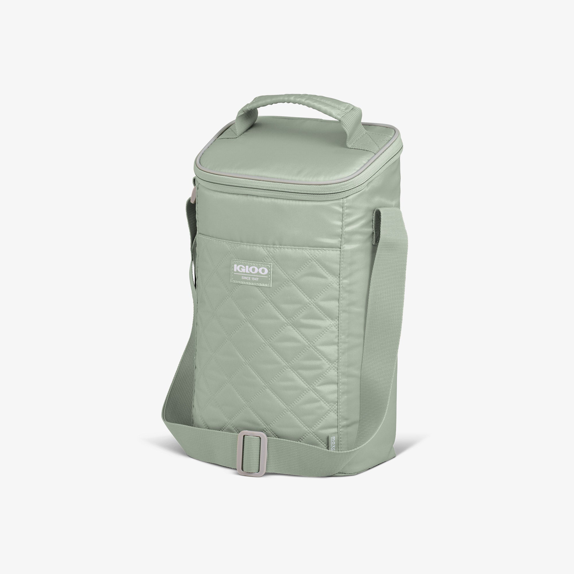 MaxCold DUO Vertical Crossbody Cooler Bag - Insulated Lunch Bag for Work, Picnic & Travel - Leakproof & Lightweight Cooler Tote for Men & Women