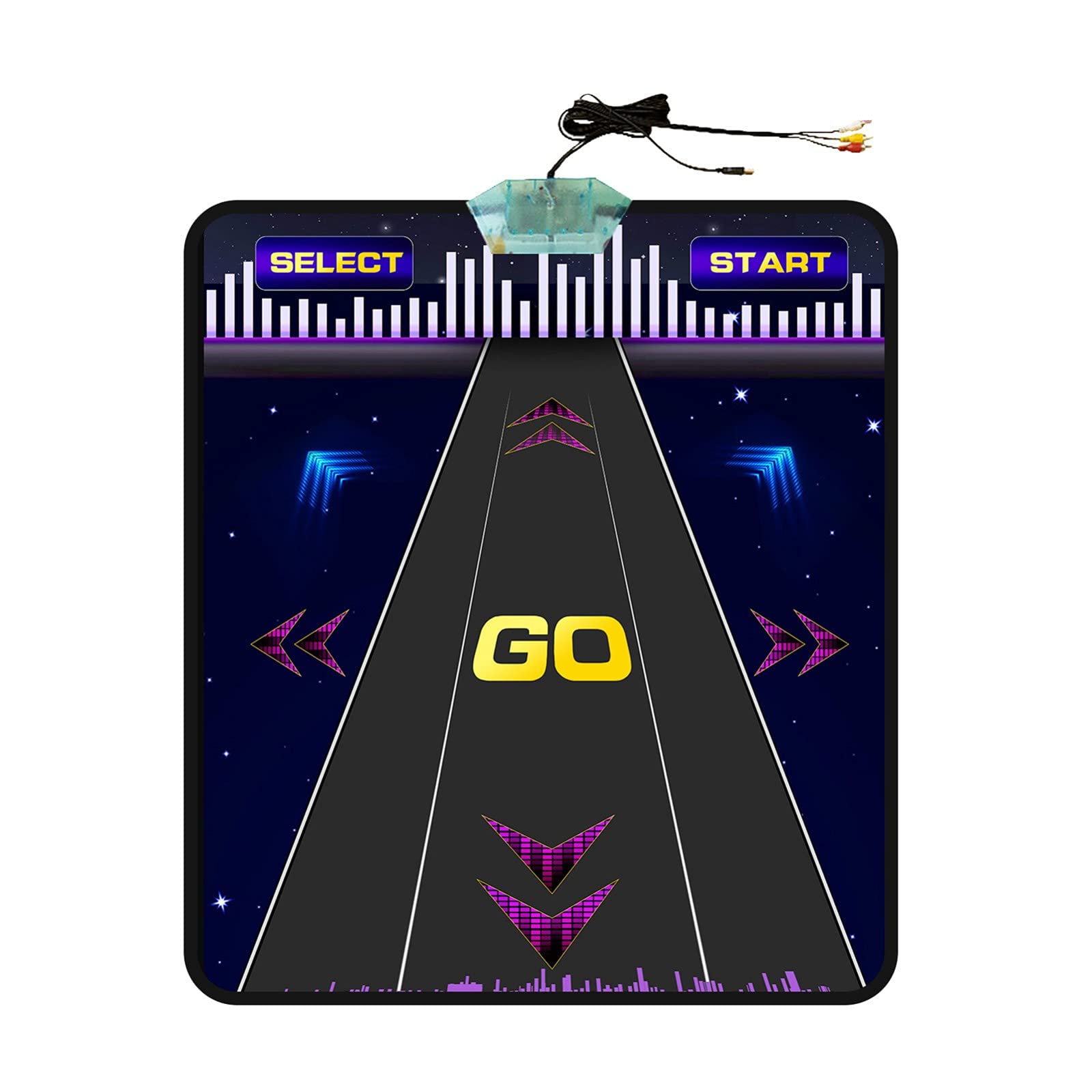 Non-Slip Dance Mat for Yoga & Gaming - Cushioned Floor Mat with Anti-Skid Surface for Dance Practice, Fitness, and Interactive Games (Multiple Colors Available) - Perfect for Home Dance Workouts, Yoga Sessions, and Family Game Nights
