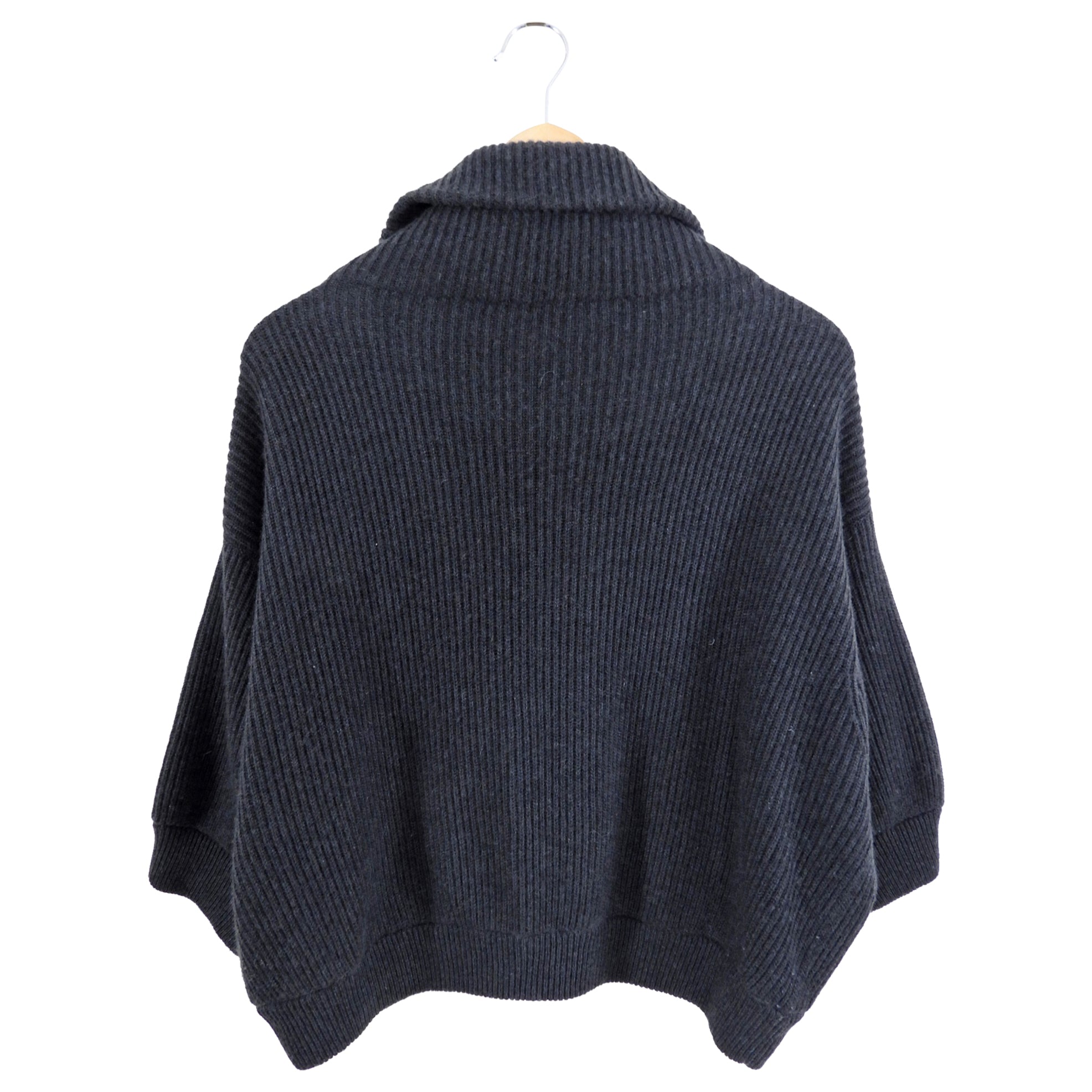 Brunello Cucinelli Grey Monili Cashmere Zip Cardigan Sweater for Women - Soft Luxury Knitwear XS - Perfect for Office, Travel & Casual Outfits