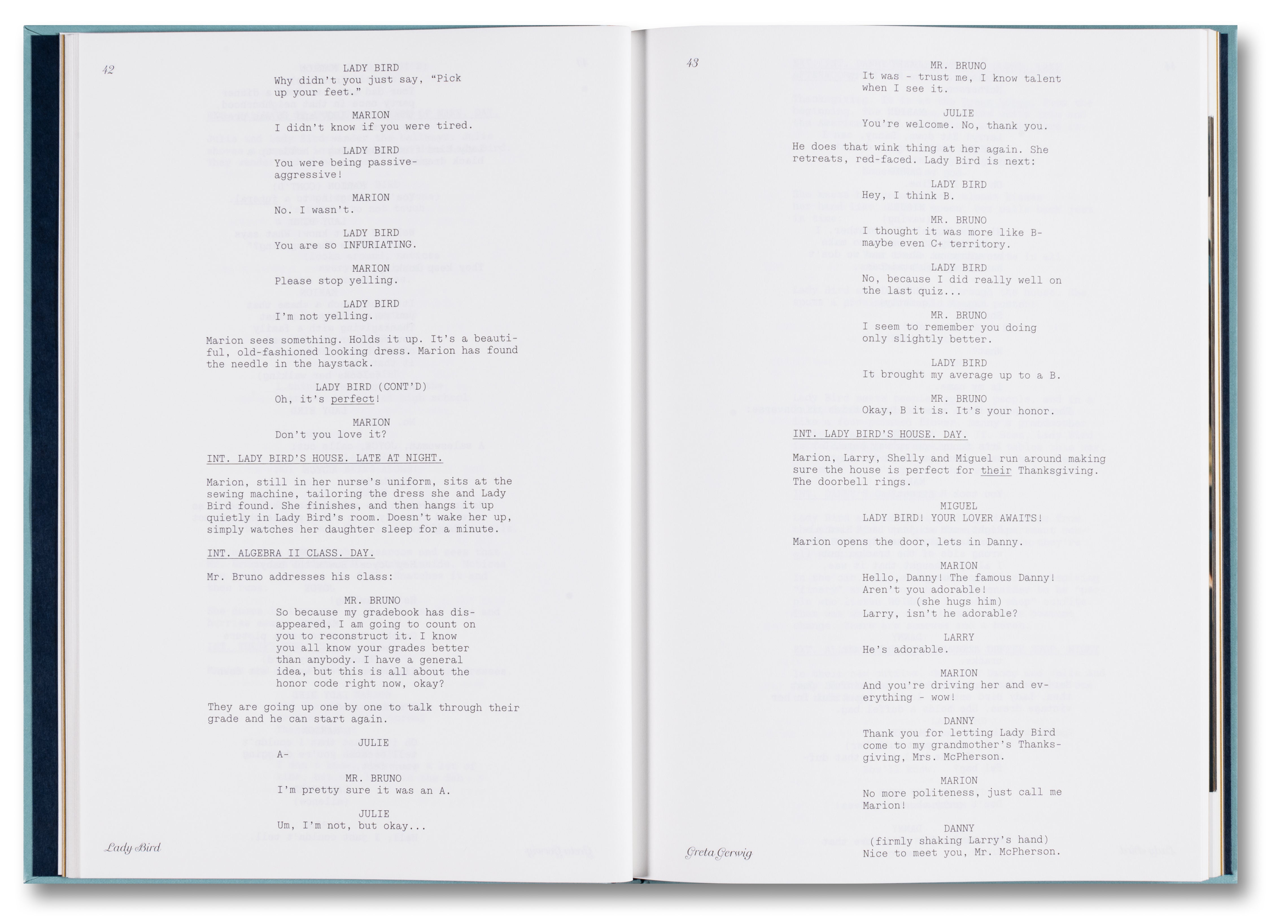 Lady Bird Screenplay by Greta Gerwig - A24 Hardcover Edition | Perfect for Film Students, Screenwriters & Movie Collectors