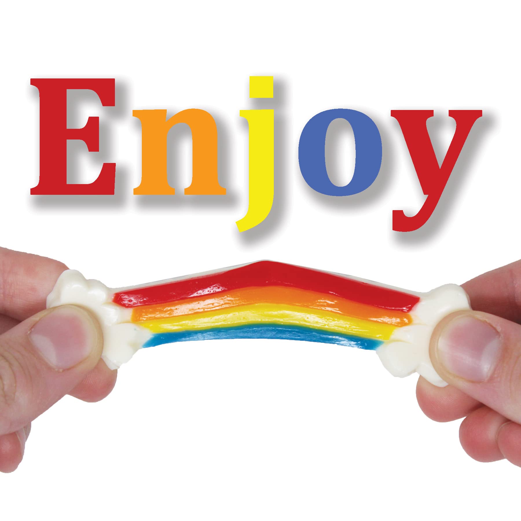 Rainbow Gummy Candy - 38 Pack Bulk Individually Wrapped Rainbow Gummies for Parties, Birthdays & Baby Showers | Perfect for Unicorn Themed Events, Goodie Bag Fillers & Party Favors | Sweet Treats for Kids & Adults