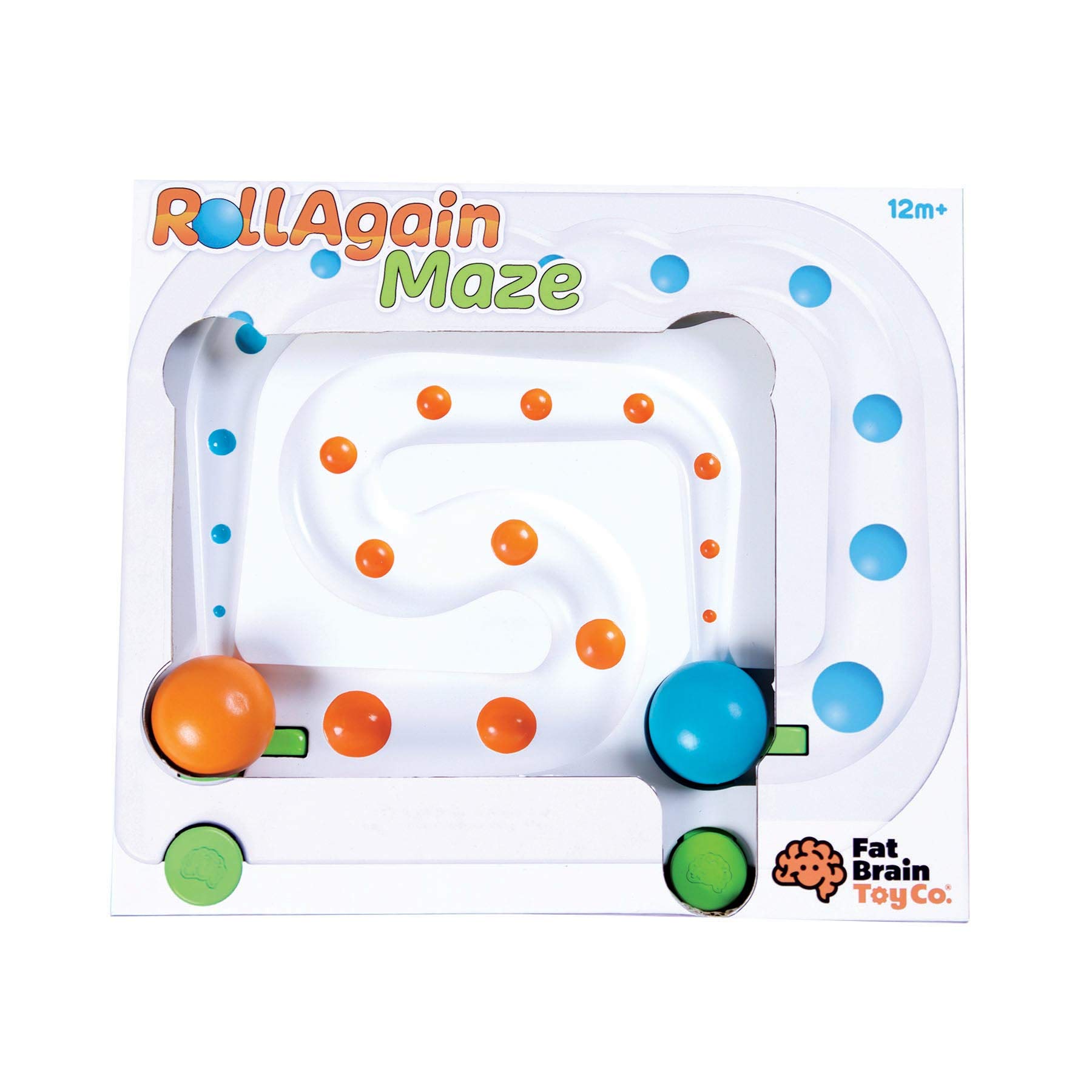 Fat Brain Toys 50130 Colorful Marble Run Set - STEM Educational Building Toy for Kids Ages 4+ | Perfect for Indoor Play, Birthday Gifts & Classroom Activities