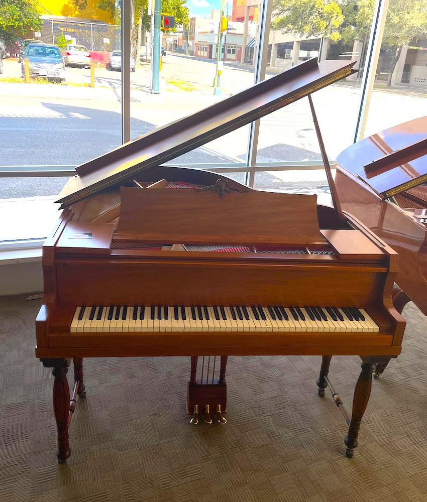 Apollo Baby Grand Piano - Polished Walnut Finish | Premium Used Piano for Home, Studio & Events | Perfect for Beginners, Professionals & Interior Decor