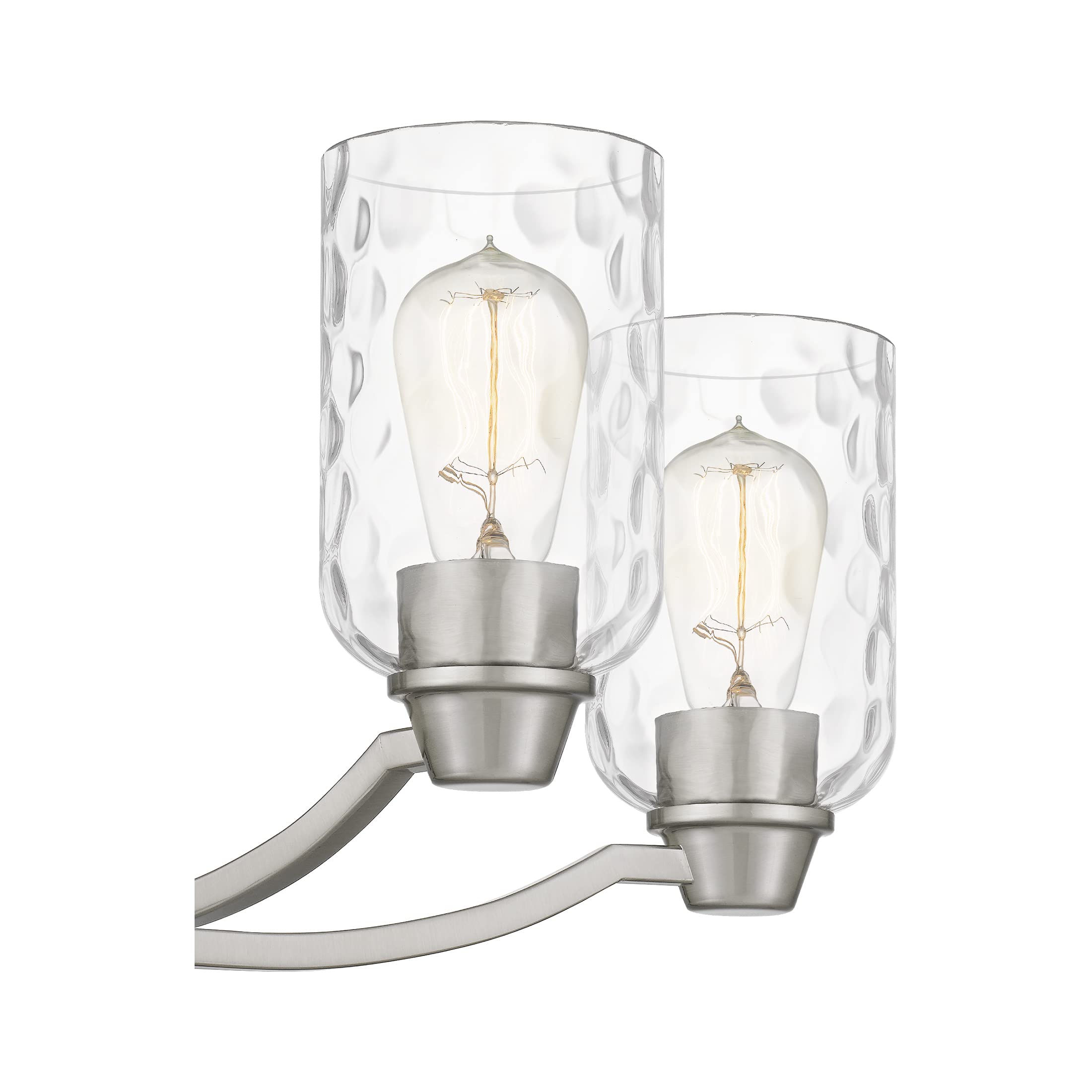 Quoizel ACA5024BN 5-Light Acacia Transitional Clear Water Glass Chandelier - 24